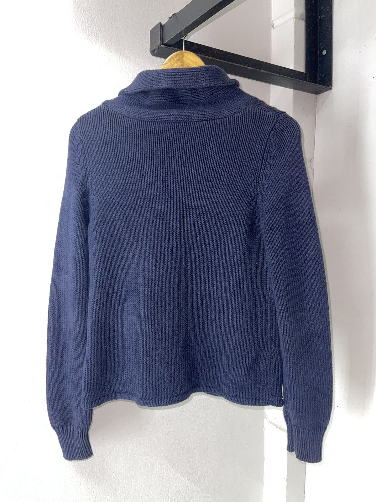 A.P.C. APC Knitted Duffle Shawl Colar Jacket Size US XS / EU 42 / 0 - 3 Thumbnail