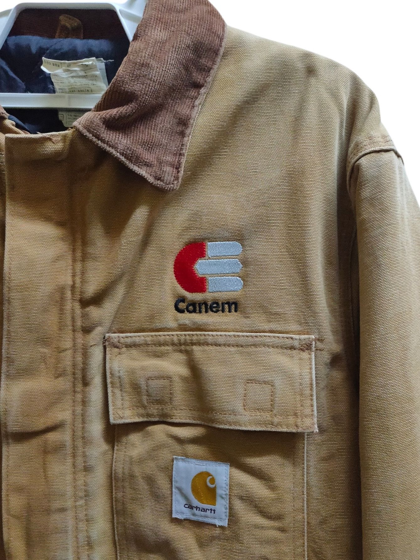 Carhartt × Vintage Vintage Carhartt Jacket #22013002 Size US L / EU 52-54 / 3 - 3 Thumbnail