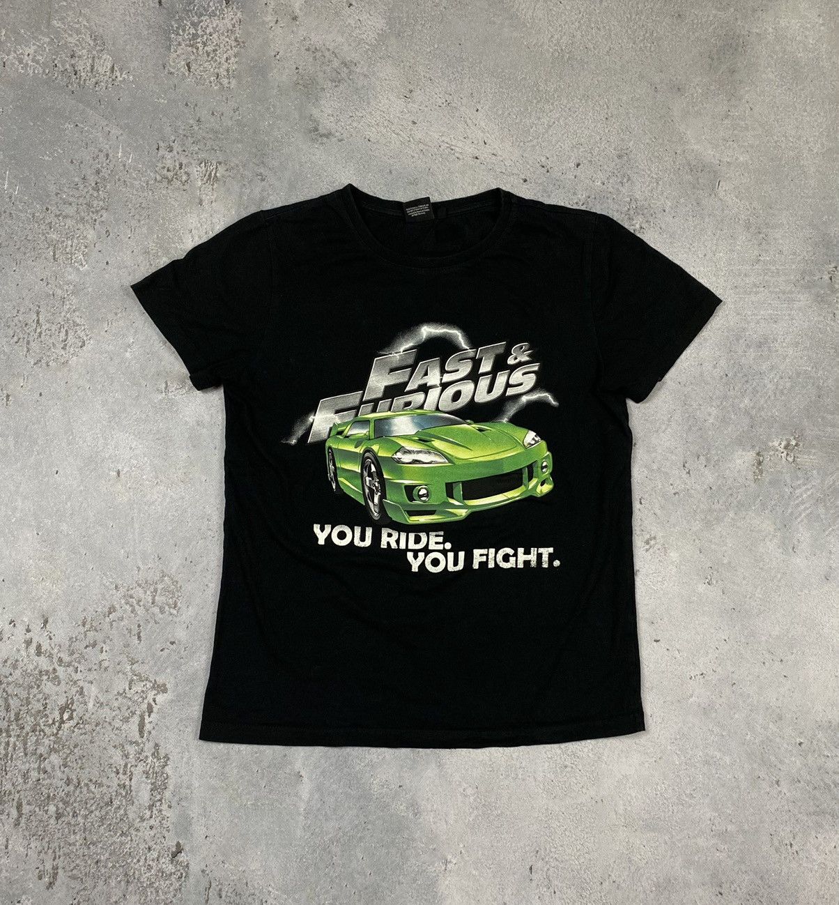 Vintage Fast & Furious you ride you fight t shirt vintage Rare Size US M / EU 48-50 / 2 - 1 Thumbnail