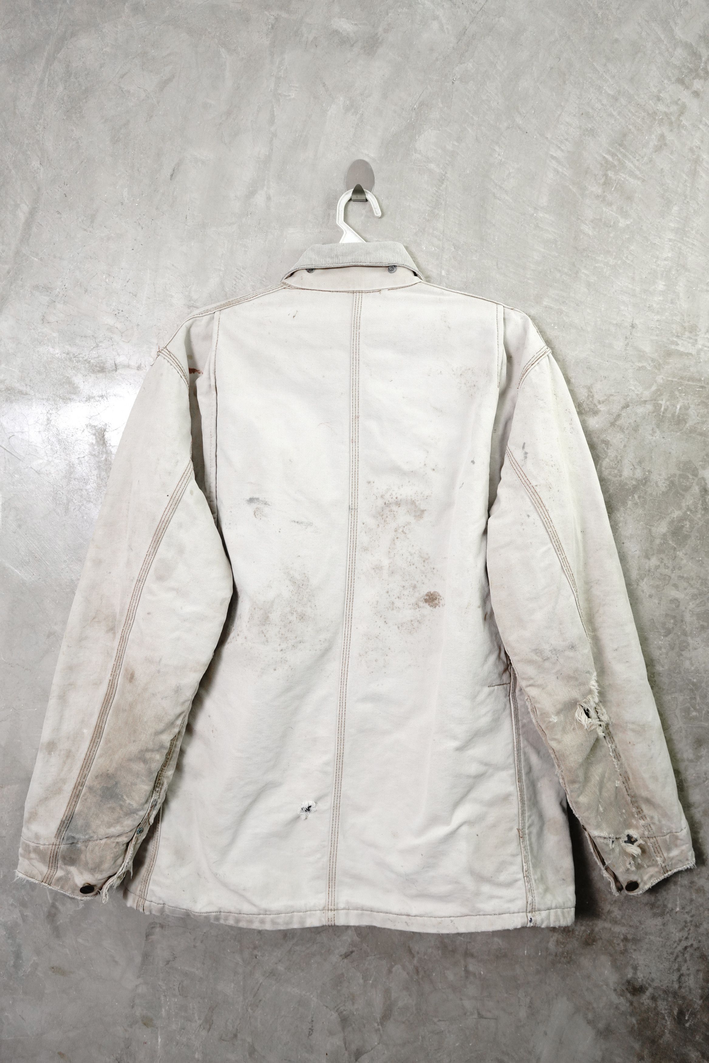 Carhartt × Vintage Vintage Blanket Lined Carhartt Jacket, Faded & Thrashed Size US L / EU 52-54 / 3 - 5 Thumbnail