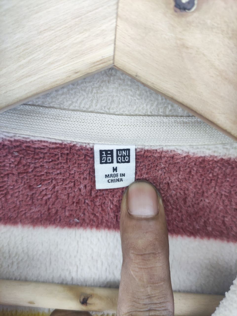 Uniqlo Uniqlo Stripe Fleece Sweaters Size US M / EU 48-50 / 2 - 3 Thumbnail