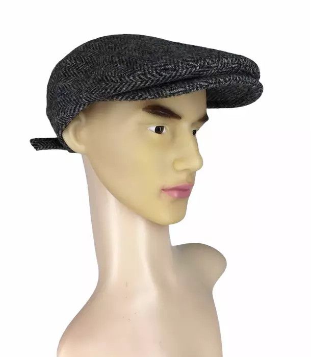 image of Harris Tweed X Keith Herringbone Tweed Hats, Men's