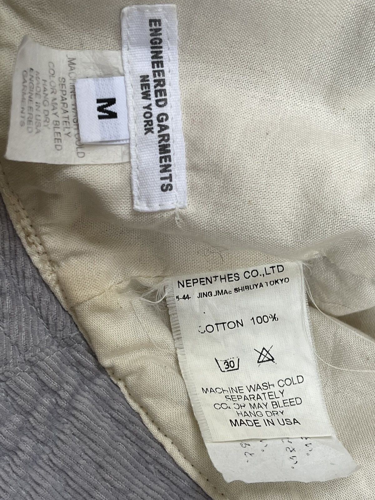 Engineered Garments Engineered Garments Nepenthes Corduroy Bucket Hats Size ONE SIZE - 8 Thumbnail