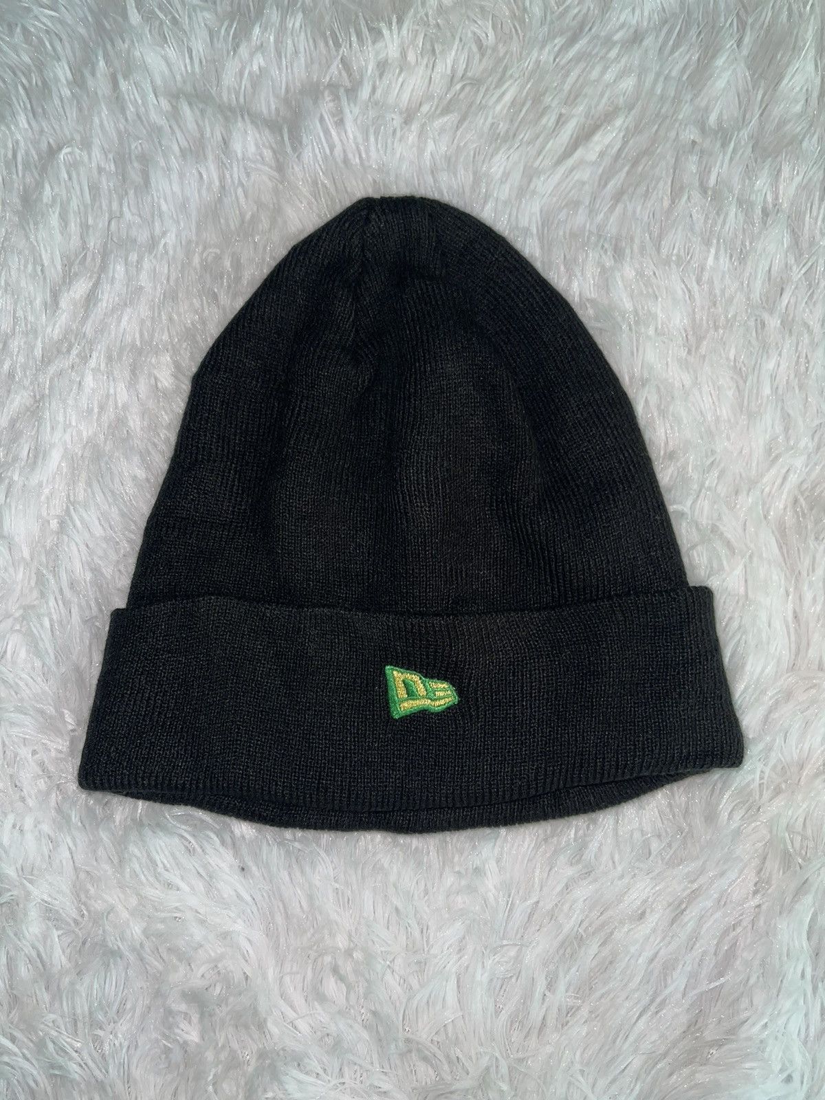 New Era New Era Green Logo Beanie Size ONE SIZE - 2 Thumbnail