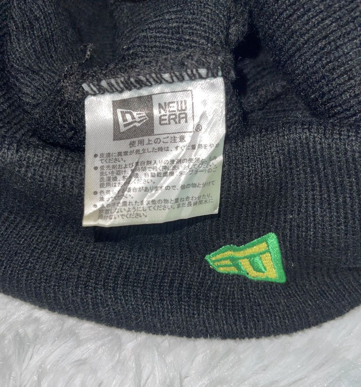 New Era New Era Green Logo Beanie Size ONE SIZE - 4 Thumbnail