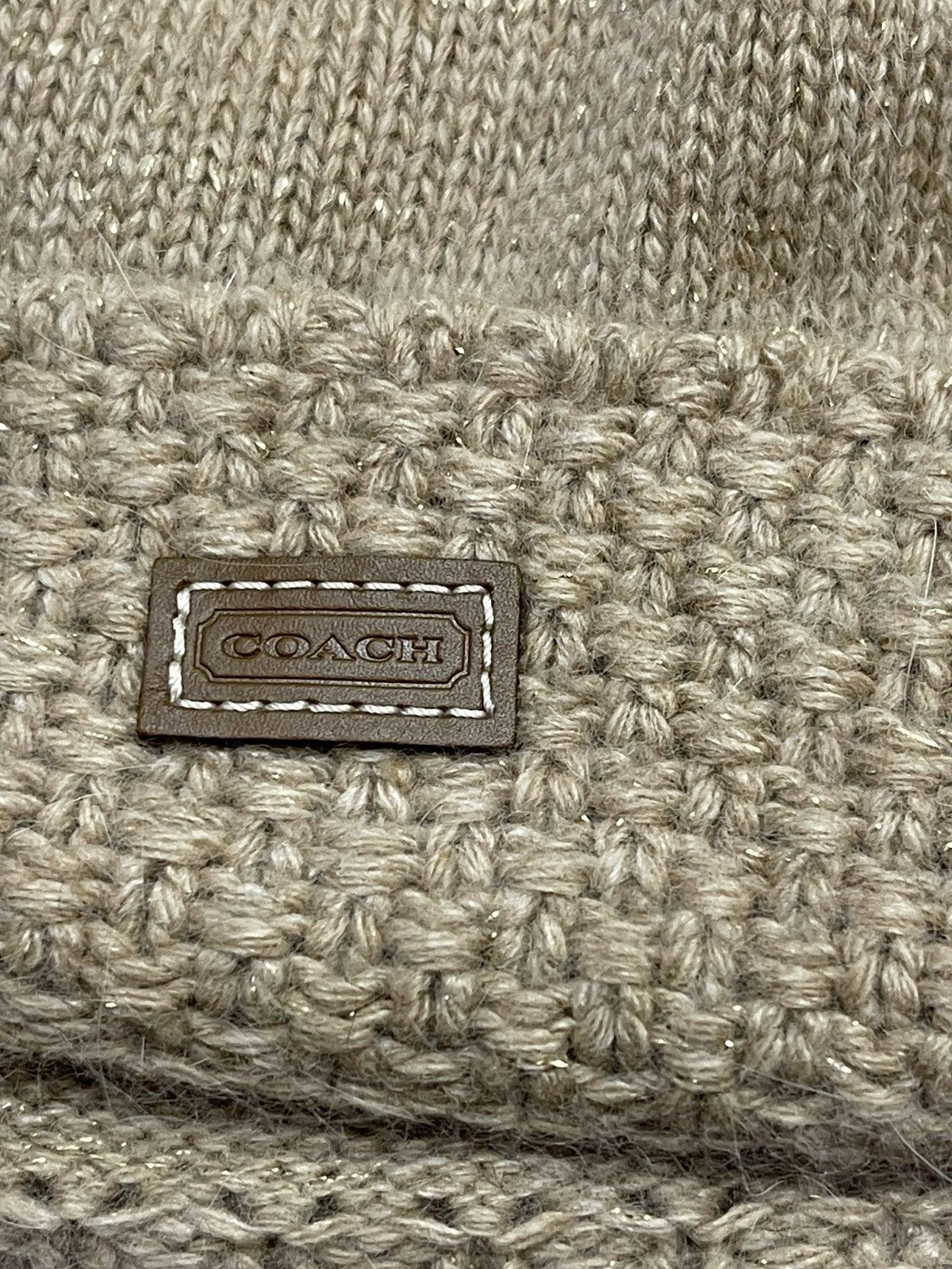 Coach Coach Rabbit Hair Beanie Hats Size ONE SIZE - 5 Thumbnail
