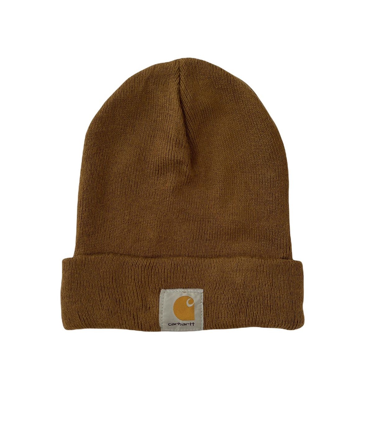 Carhartt Vintage Carhartt Knitted Cuffed Beanie Made in usa Size ONE SIZE - 1 Thumbnail