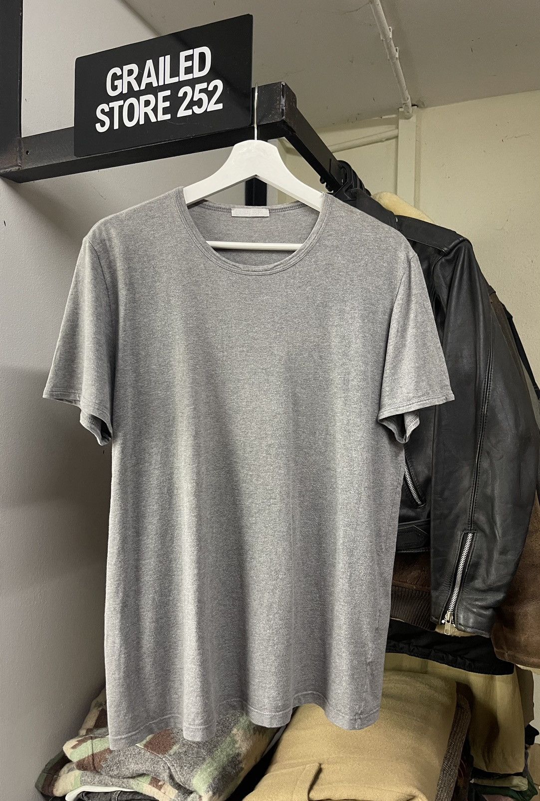 image of Prada Milano Shirts in Grey, Men's (Size Medium)
