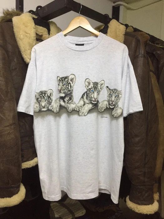Habitat VINTAGE HABITAT ANIMAL SHIRT OVERPRINT MADE IN USA Size US XL / EU 56 / 4 - 1 Thumbnail