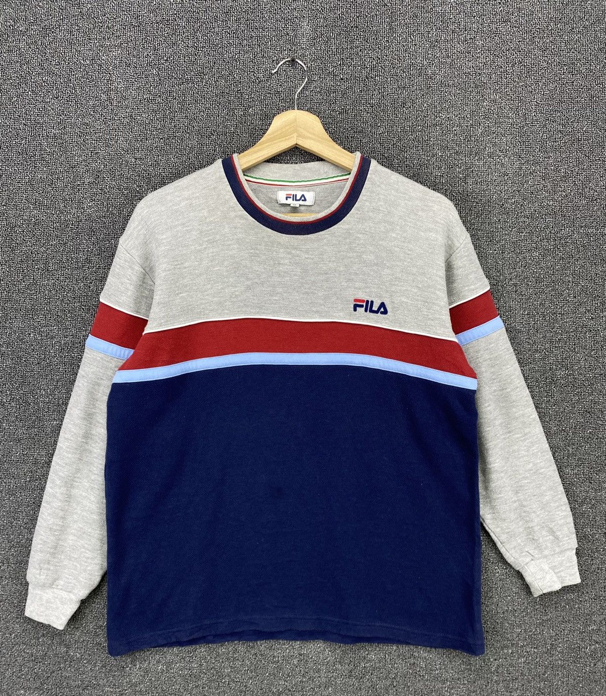 Fila Vintage Fila Classic Multicolour Sweatshirts Size US M / EU 48-50 / 2 - 1 Thumbnail