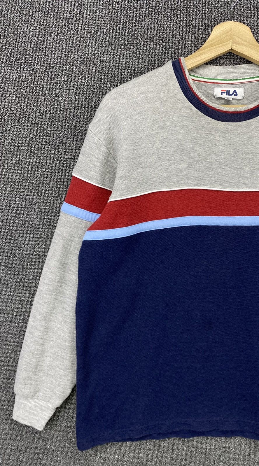 Fila Vintage Fila Classic Multicolour Sweatshirts Size US M / EU 48-50 / 2 - 3 Thumbnail