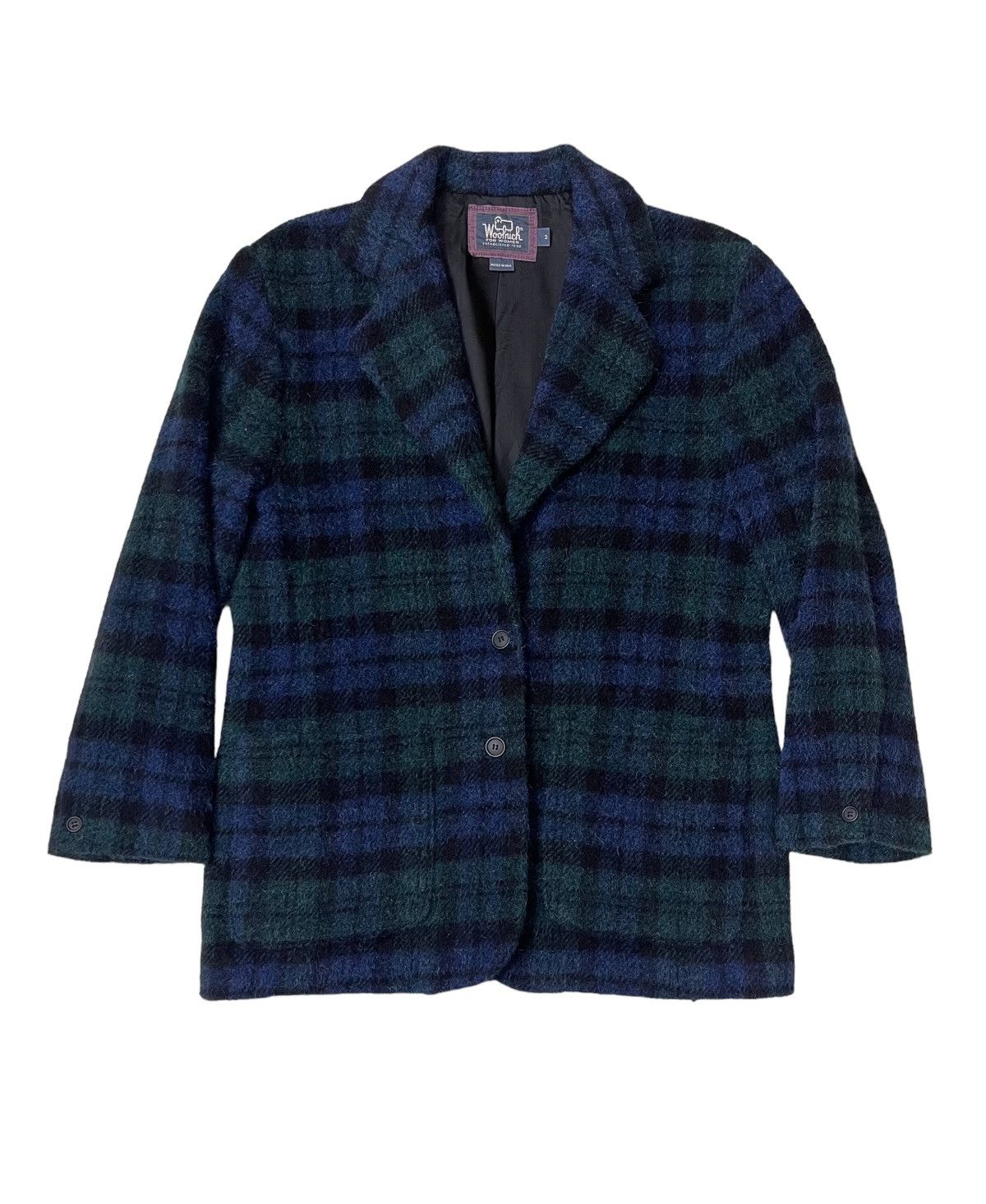 Woolrich Woolen Mills Woolrich Check Mohair Coat / Jacket Size M / US 6-8 / IT 42-44 - 1 Thumbnail