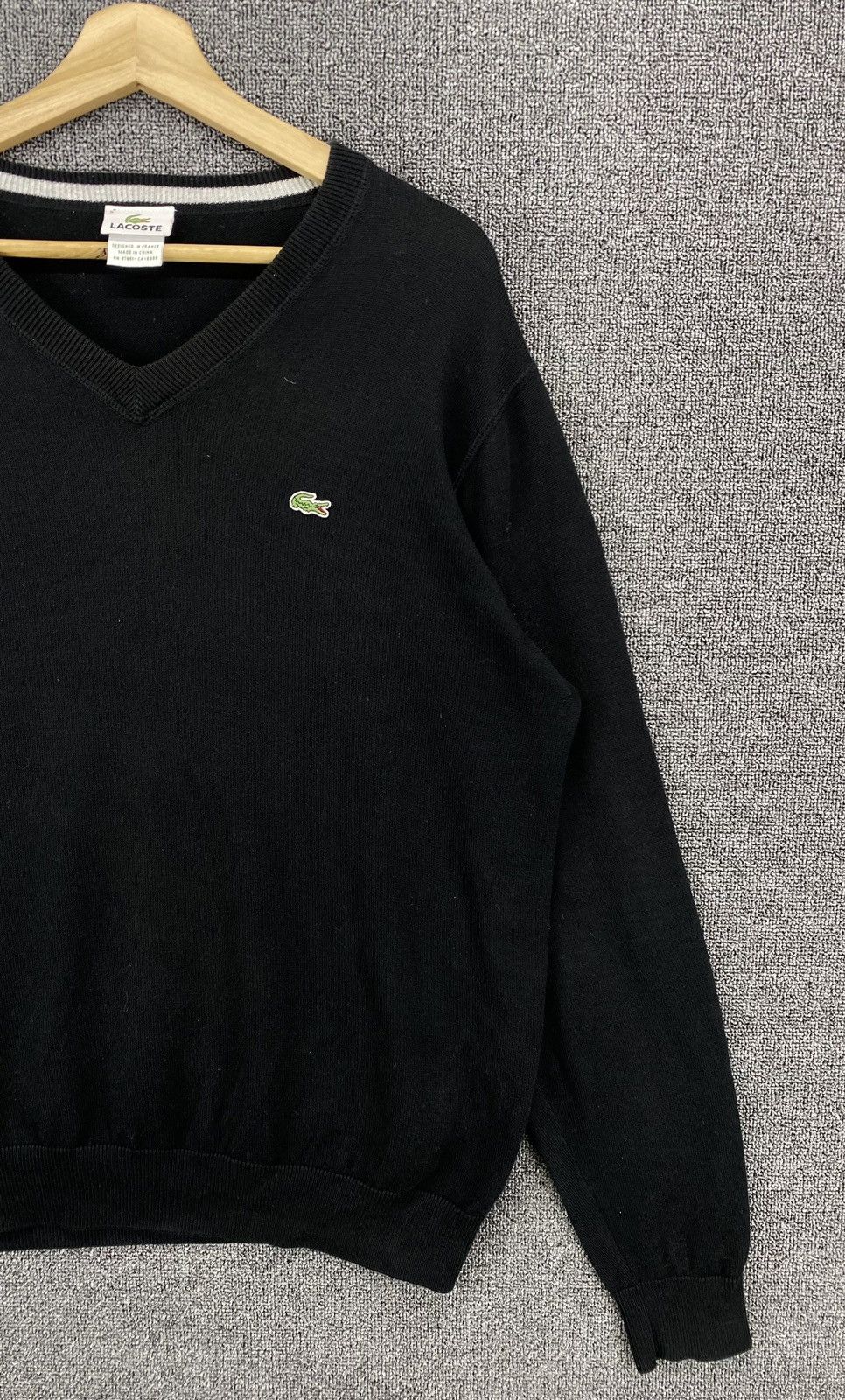 Lacoste Vintage Lacoste Designed In France Sweatshirt Size US L / EU 52-54 / 3 - 4 Thumbnail