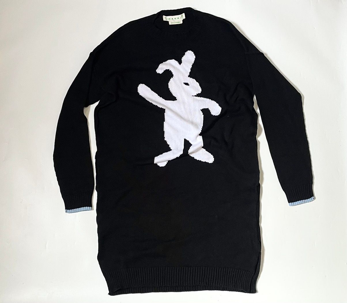 Pre-owned Marni Aw19 Dance Bunny Knitted Sweater In Multicolor