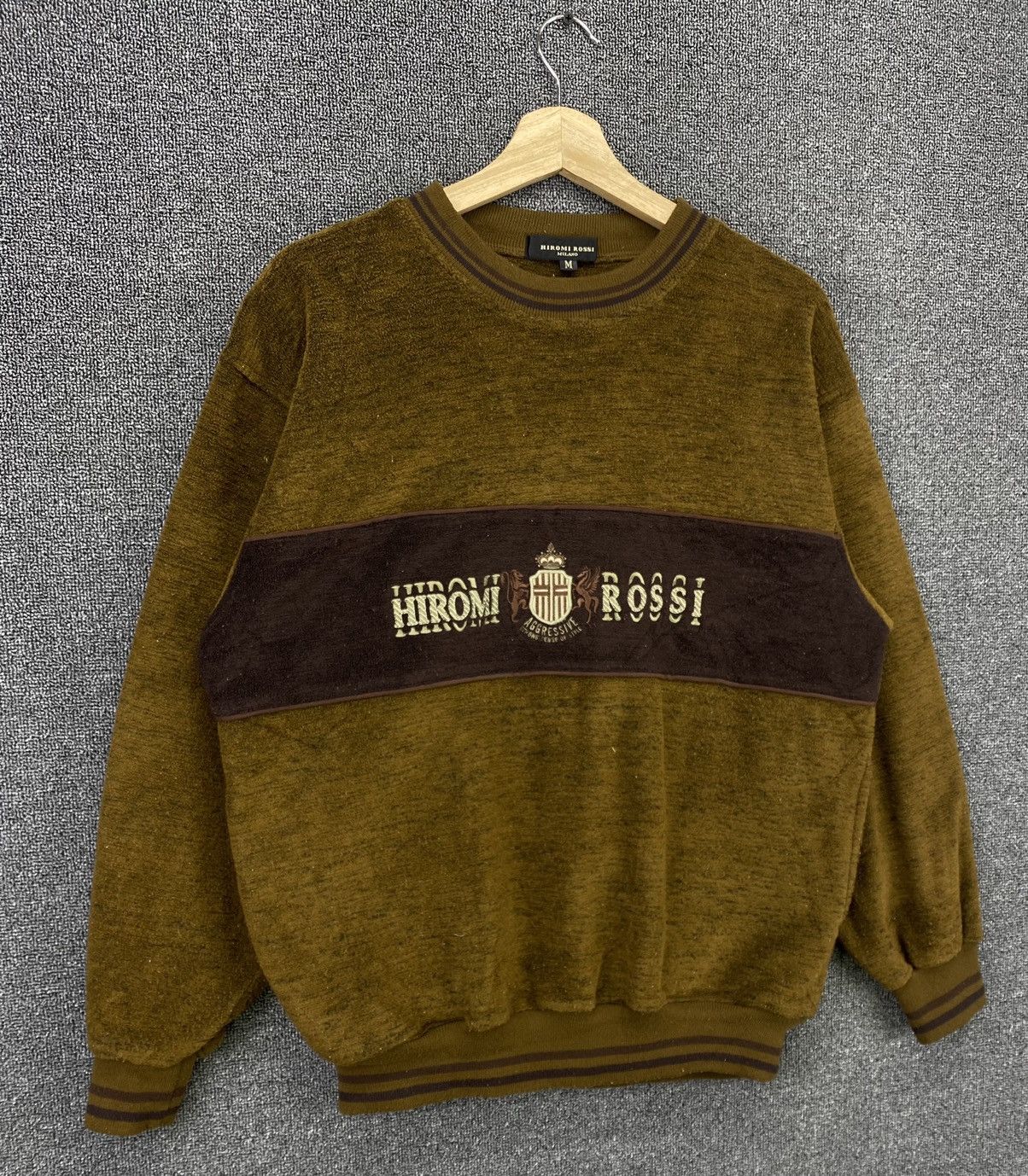 Vintage Vintage Hiromi Rossi Milano Rare Sweatshirt Size US M / EU 48-50 / 2 - 2 Thumbnail