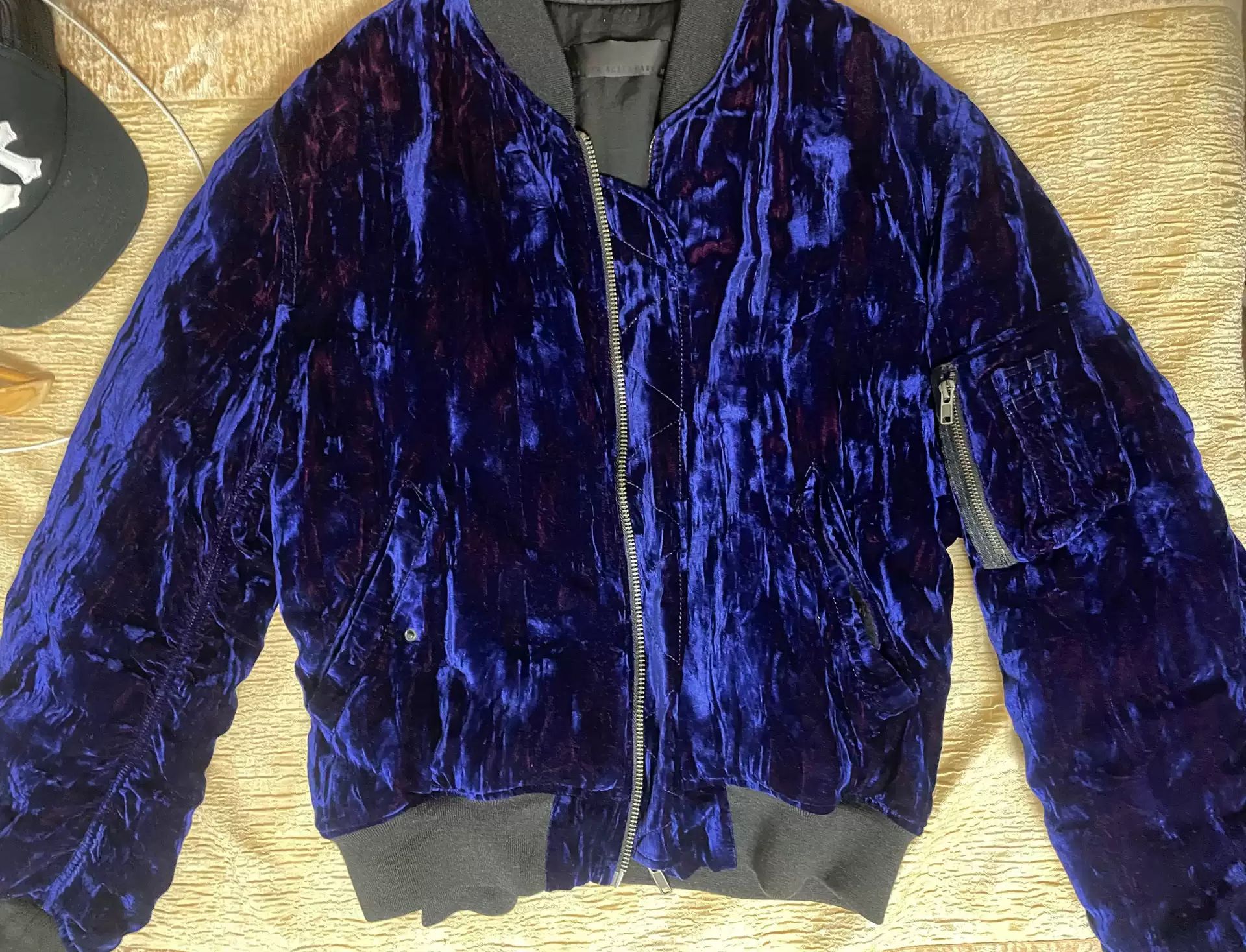 Haider Ackermann Haider Ackermann 16 Blue Velvet Size M Size US M / EU 48-50 / 2 - 1 Thumbnail