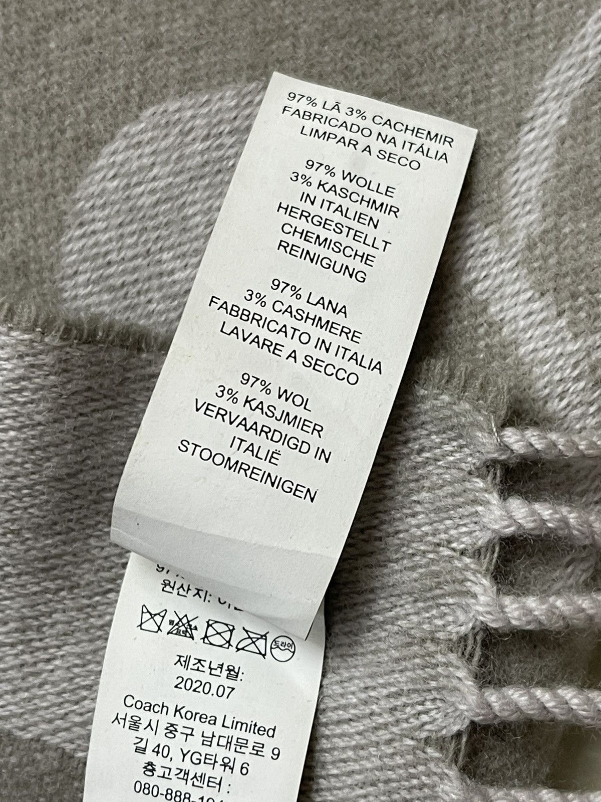Coach Coach Monogram Scarves Size ONE SIZE - 7 Thumbnail