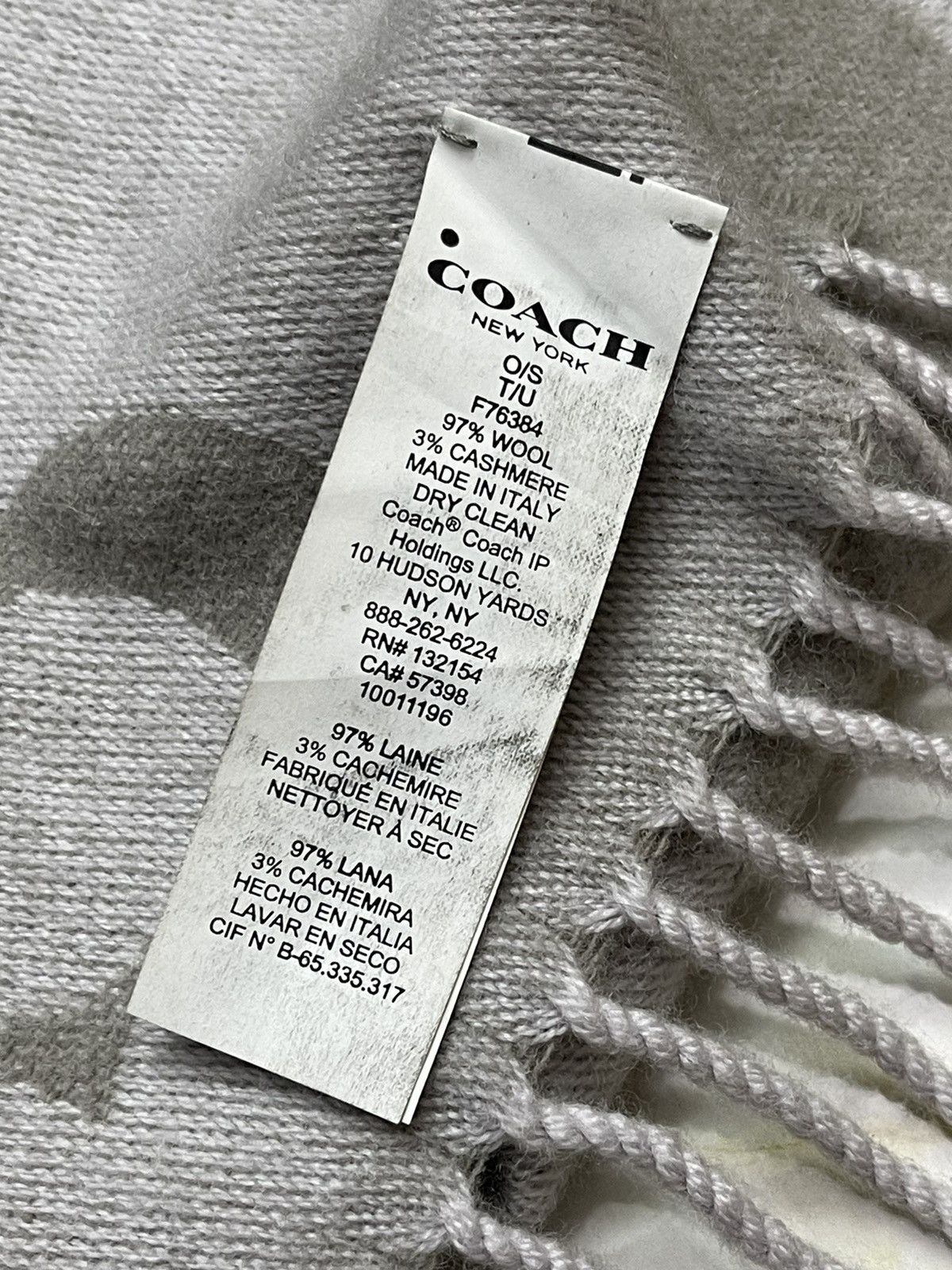 Coach Coach Monogram Scarves Size ONE SIZE - 6 Thumbnail