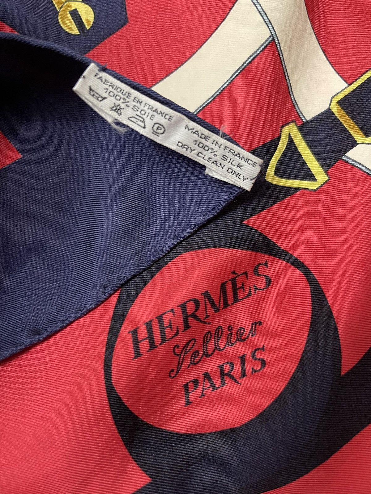 Hermes Vintage Hermes Henry D Origny Silk Scarves Size ONE SIZE - 13 Thumbnail