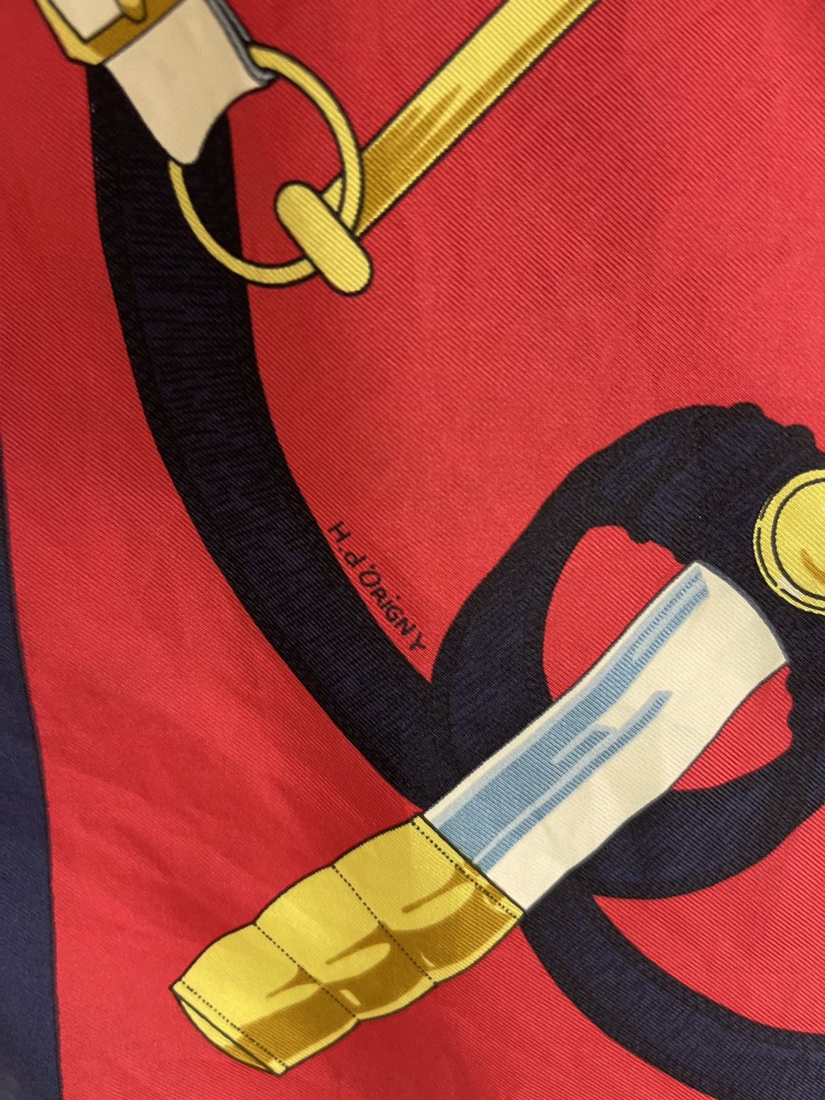 Hermes Vintage Hermes Henry D Origny Silk Scarves Size ONE SIZE - 12 Thumbnail