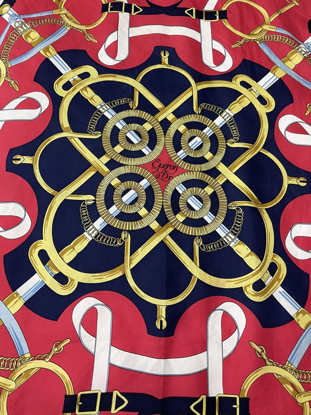 Hermes Vintage Hermes Henry D Origny Silk Scarves Size ONE SIZE - 4 Thumbnail