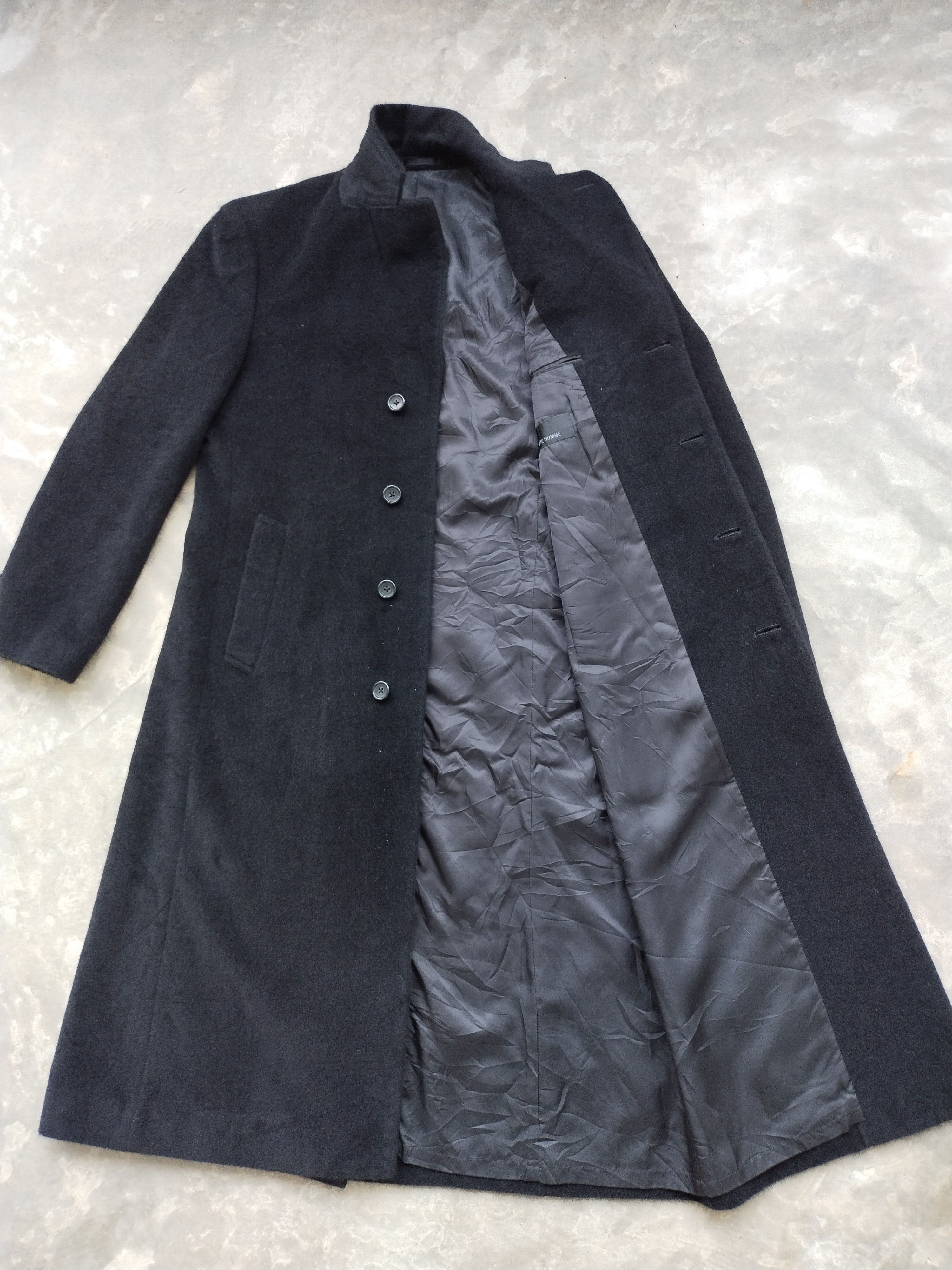 Japanese Brand Vintage TETE HOMME Long Trench Coat Jacket Size US M / EU 48-50 / 2 - 9 Thumbnail