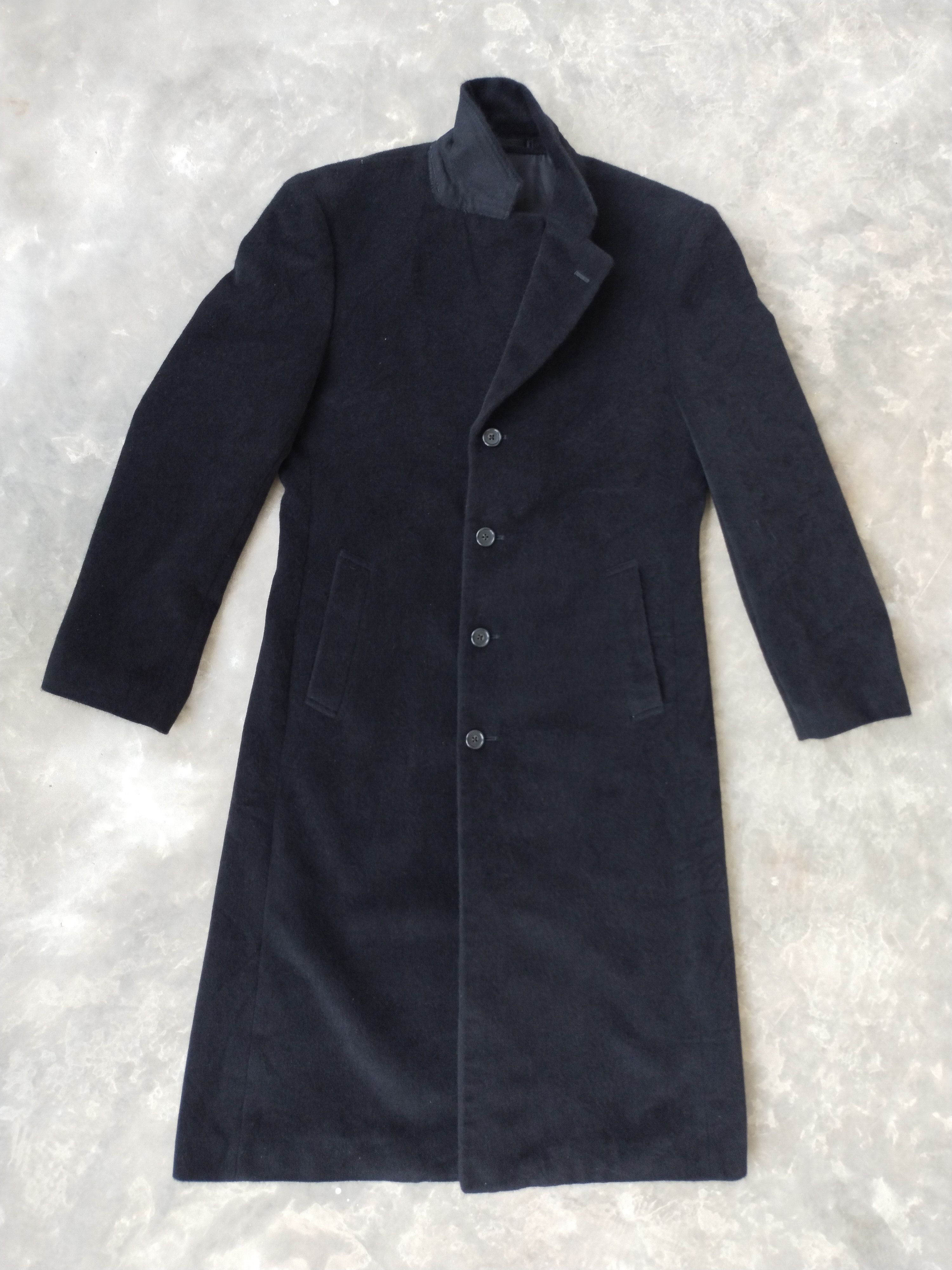 Japanese Brand Vintage TETE HOMME Long Trench Coat Jacket Size US M / EU 48-50 / 2 - 2 Thumbnail