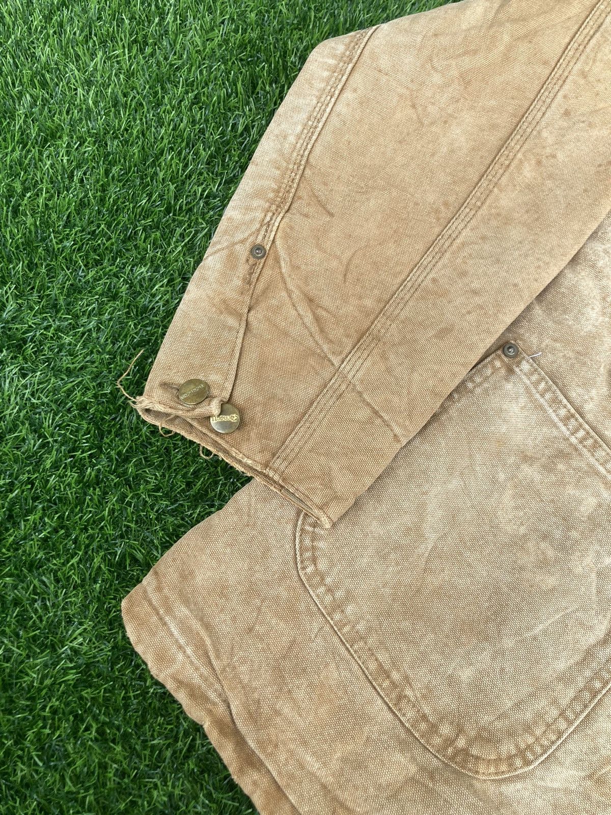 Carhartt × Vintage CARHATT DETROIT JACKET Size US XL / EU 56 / 4 - 6 Thumbnail