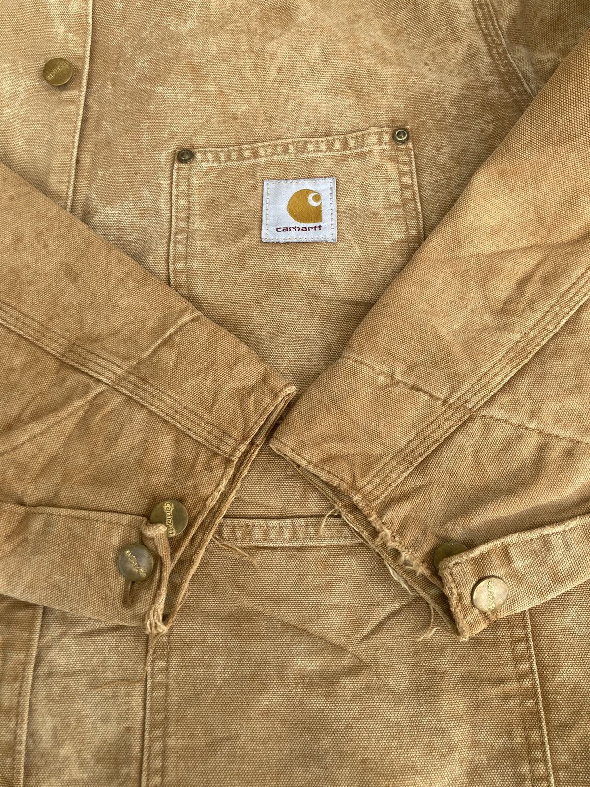 Carhartt × Vintage CARHATT DETROIT JACKET Size US XL / EU 56 / 4 - 8 Thumbnail