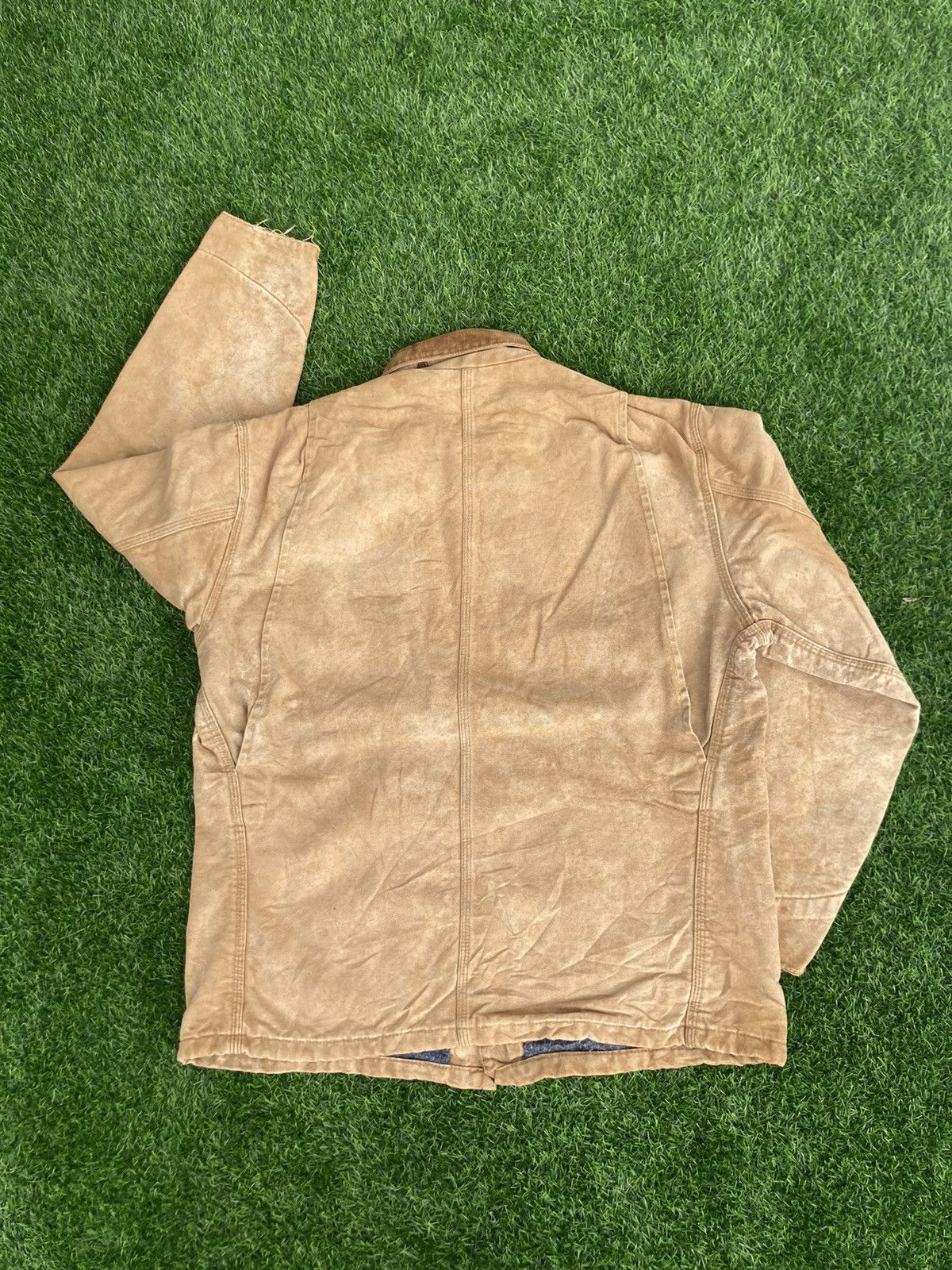 Carhartt × Vintage CARHATT DETROIT JACKET Size US XL / EU 56 / 4 - 3 Thumbnail