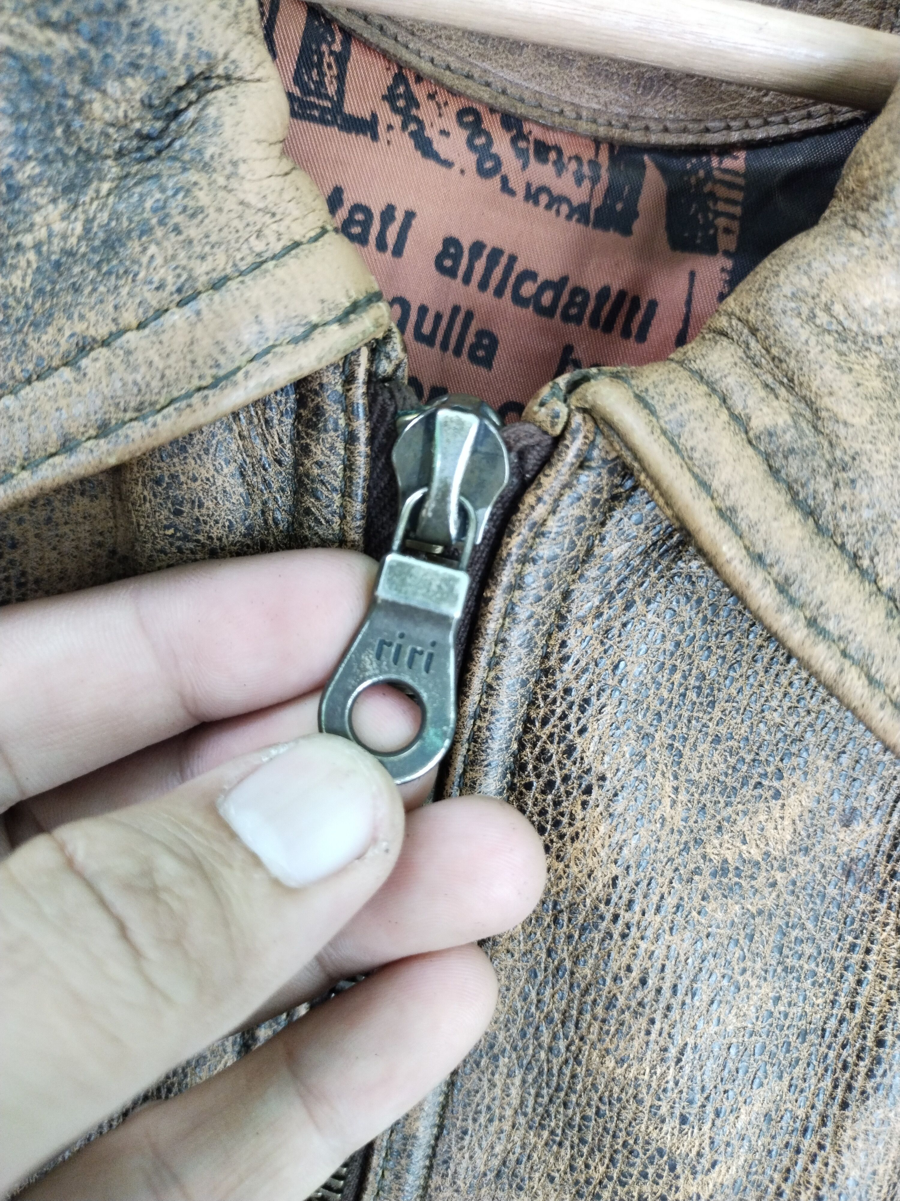 If Six Was Nine × Vintage VTG COWHIDE LEATHER JACKET JEAN DEEN X MARILYN MONROE Size US L / EU 52-54 / 3 - 20 Thumbnail