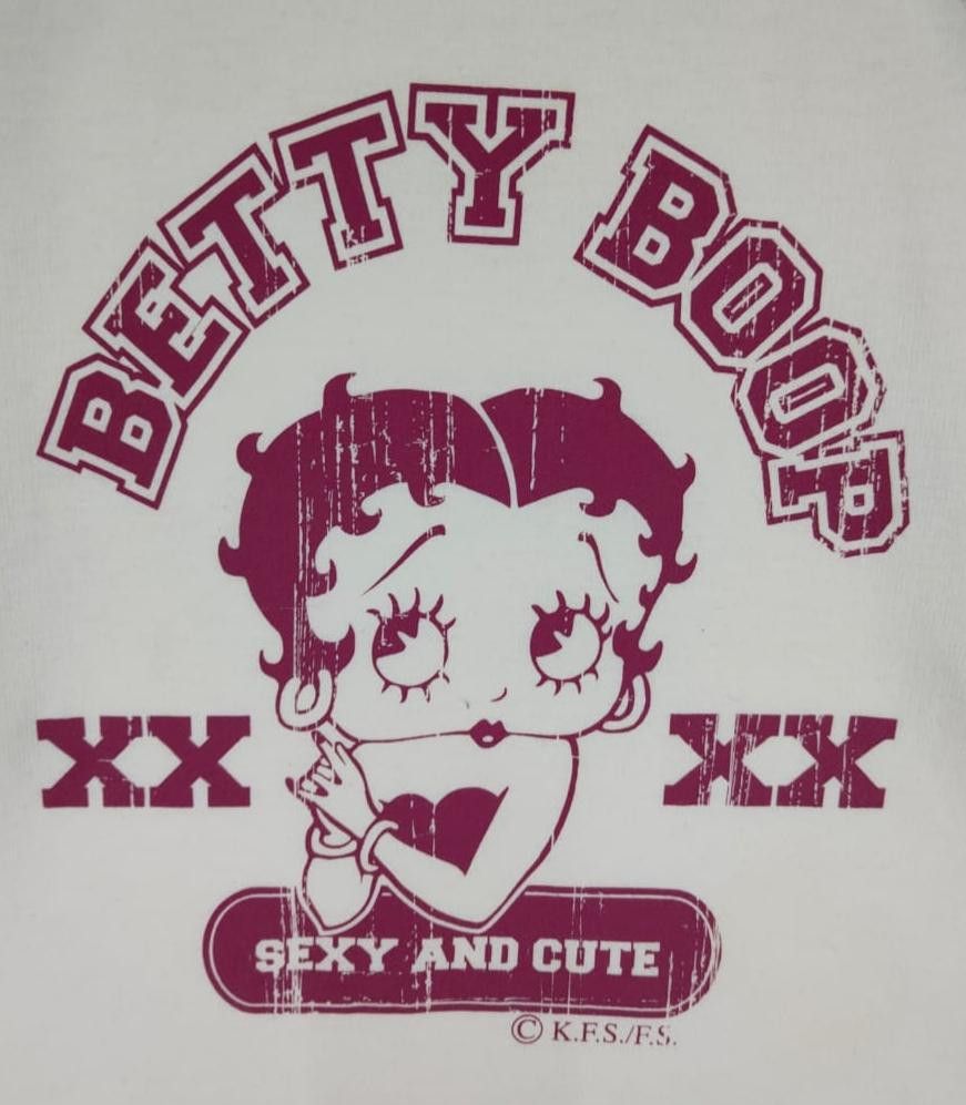 Cartoon Network Betty Boop Sexy And Cute Big Logo Size US M / EU 48-50 / 2 - 5 Thumbnail
