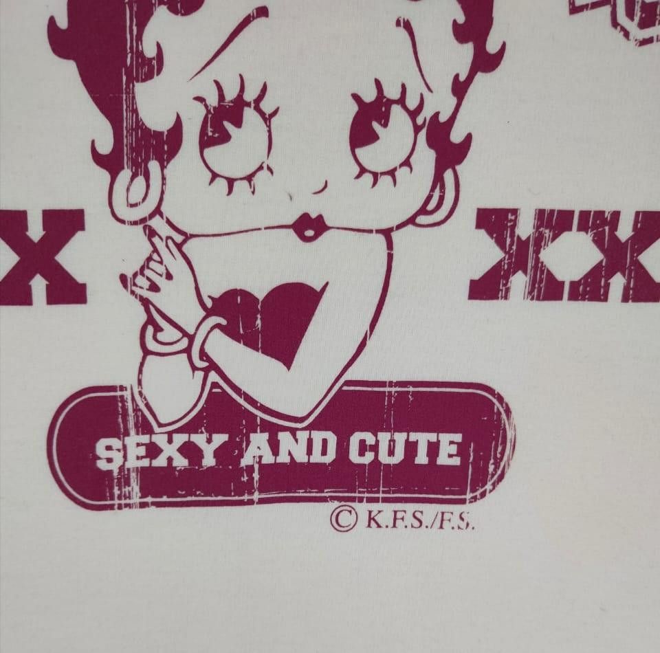 Cartoon Network Betty Boop Sexy And Cute Big Logo Size US M / EU 48-50 / 2 - 2 Thumbnail