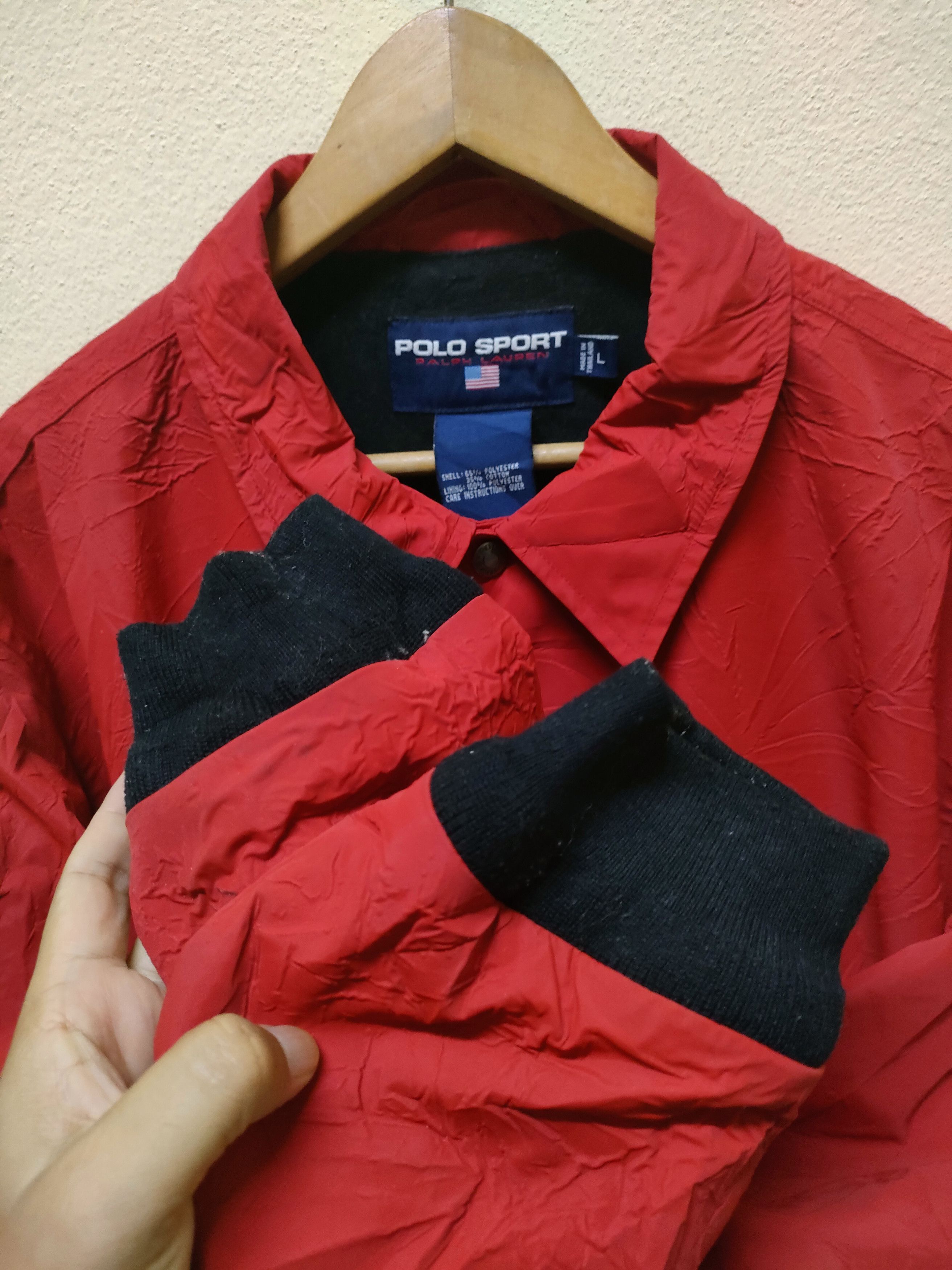 Polo Ralph Lauren × Vintage 💥 Best Offer 💥 Polo Ralph Lauren Coach Jacket Size US L / EU 52-54 / 3 - 7 Thumbnail