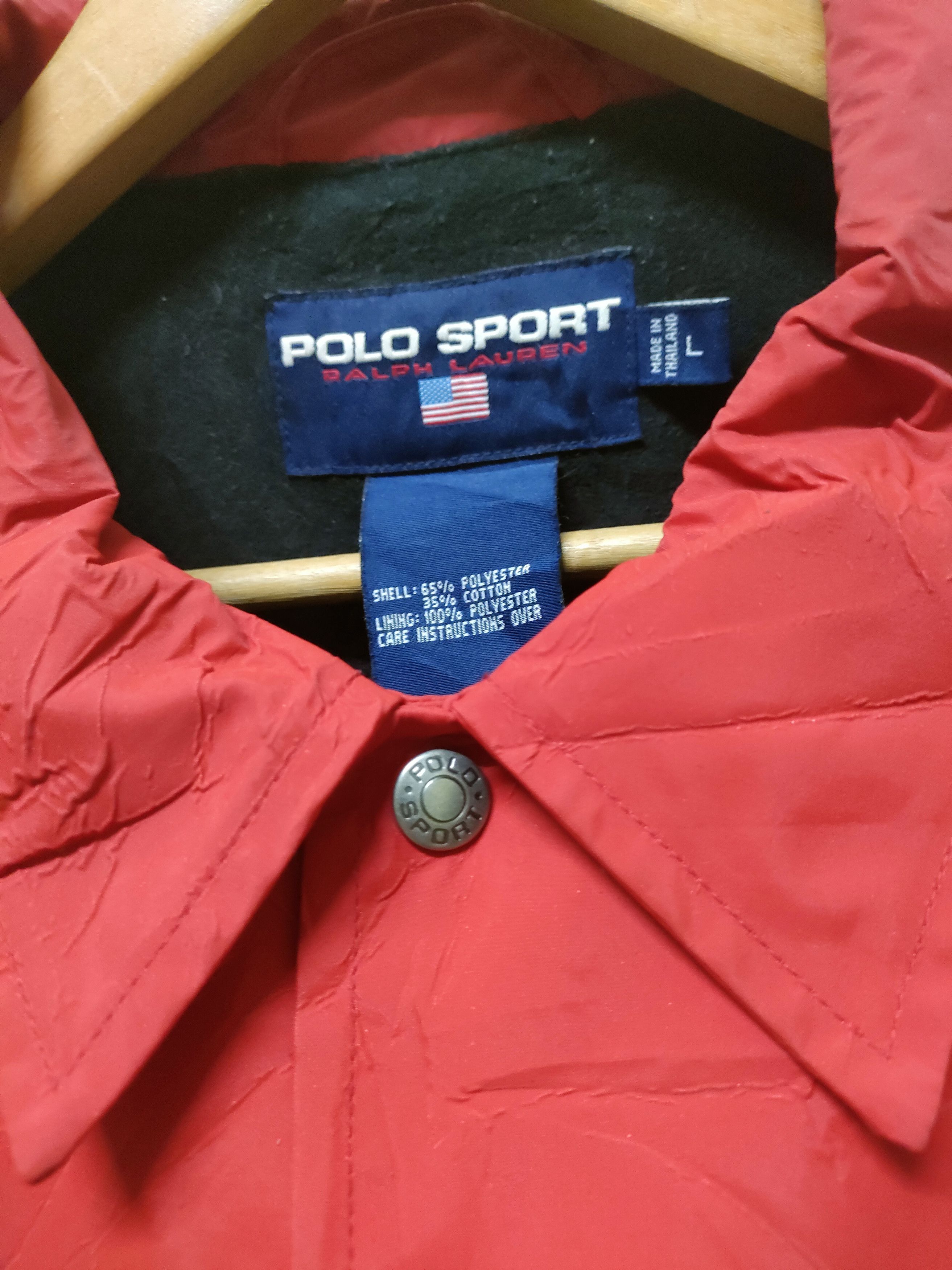 Polo Ralph Lauren × Vintage 💥 Best Offer 💥 Polo Ralph Lauren Coach Jacket Size US L / EU 52-54 / 3 - 10 Thumbnail