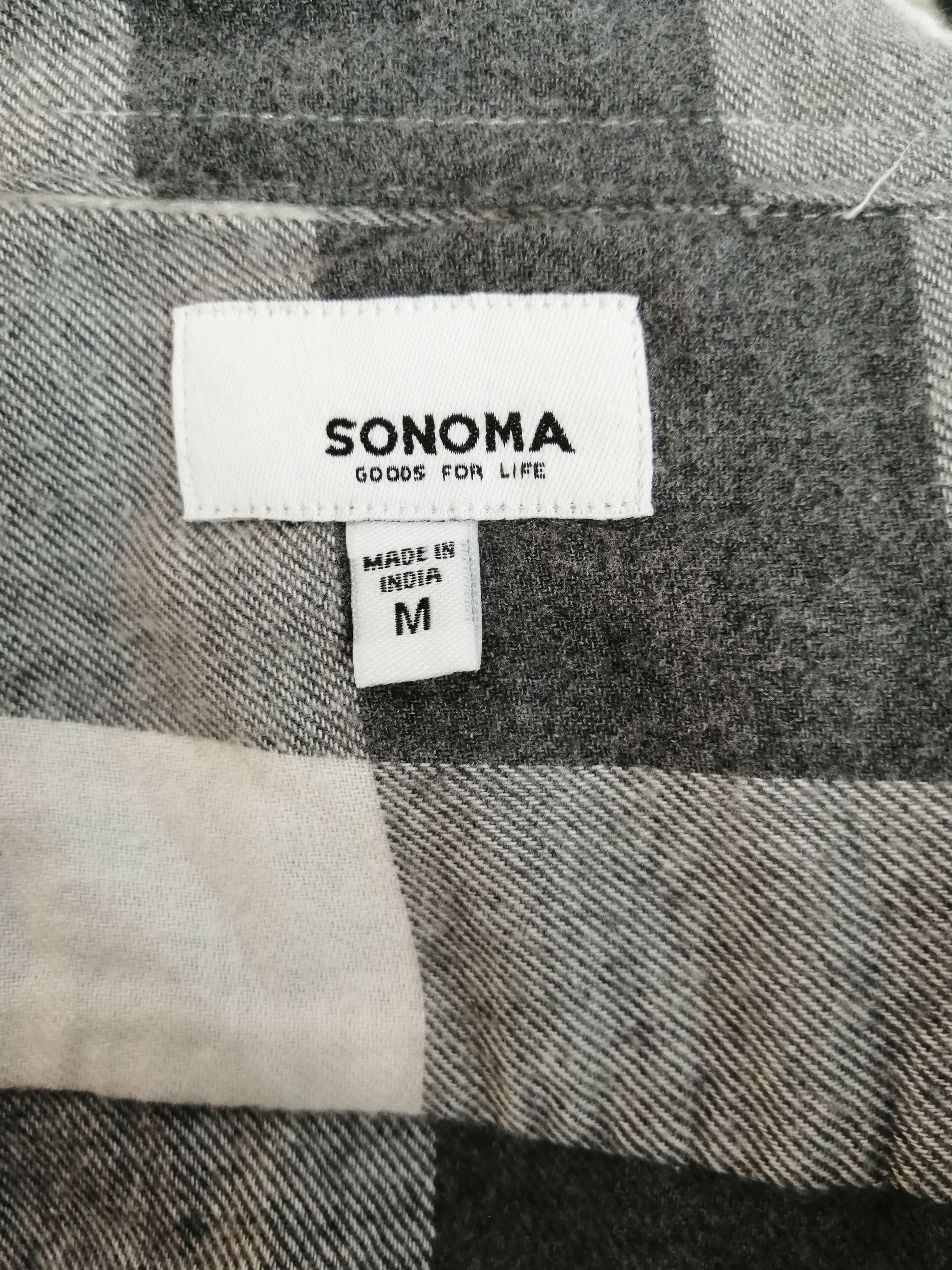 Flannel Vintage Sonoma Cheecked Button Up Size US M / EU 48-50 / 2 - 5 Thumbnail