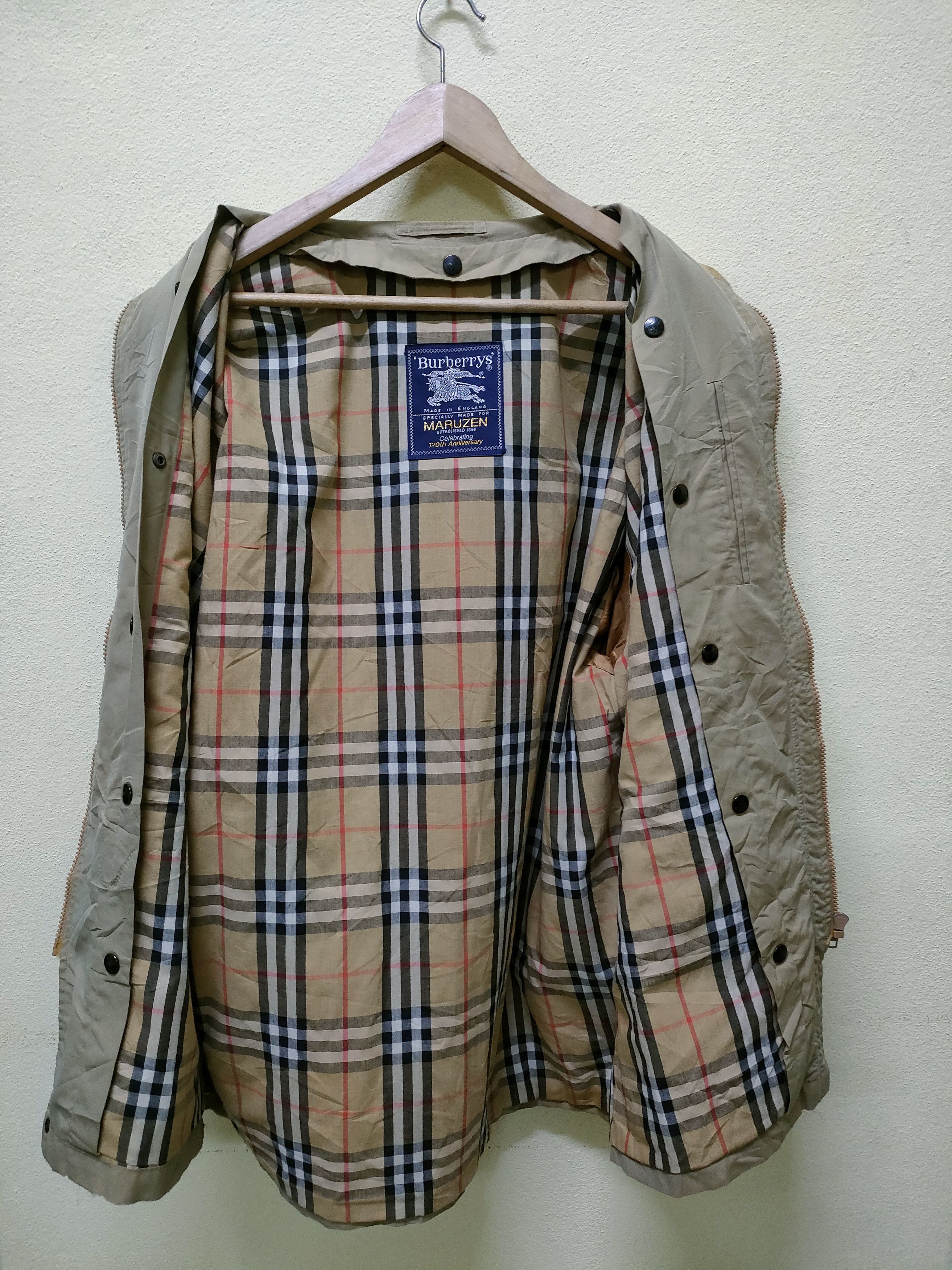 Burberry × Vintage Vintage Burberry's Special Made Maruzen Size US L / EU 52-54 / 3 - 8 Thumbnail