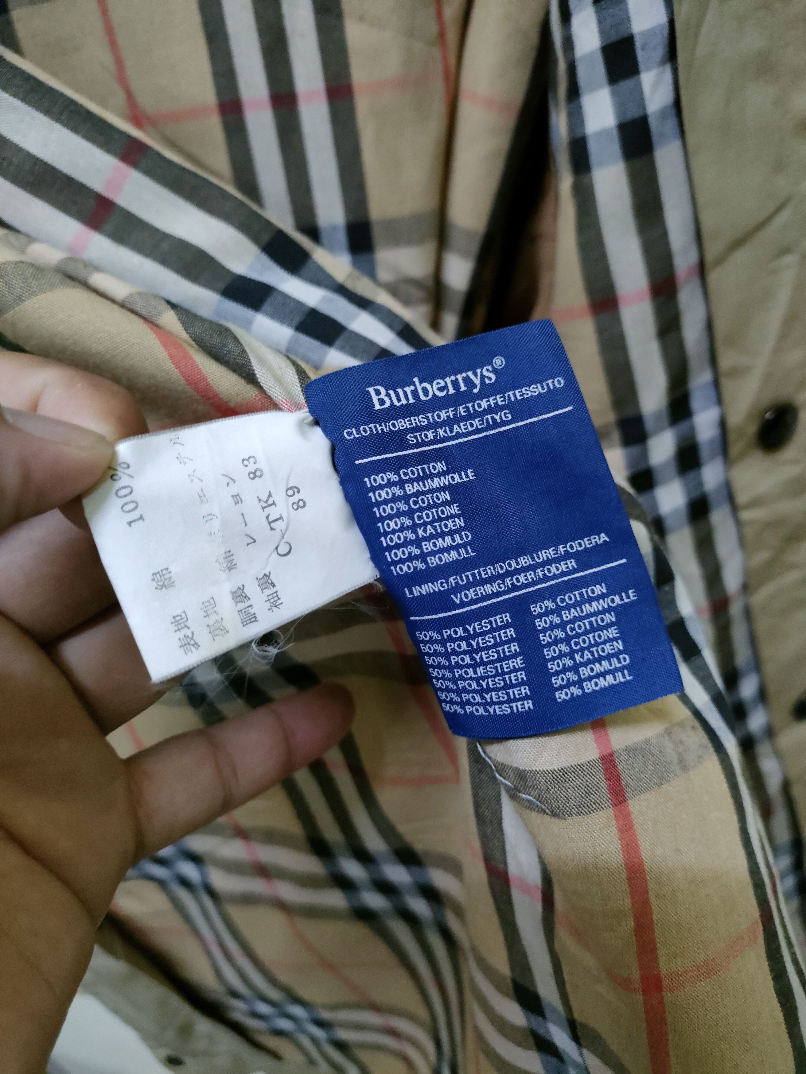 Burberry × Vintage Vintage Burberry's Special Made Maruzen Size US L / EU 52-54 / 3 - 6 Thumbnail