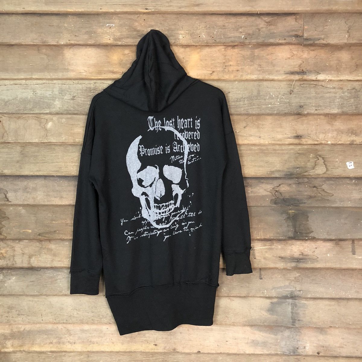 Scully DL Japan big Skulls Black Hoodie sweatshirt lgb #013B Size US M / EU 48-50 / 2 - 1 Thumbnail