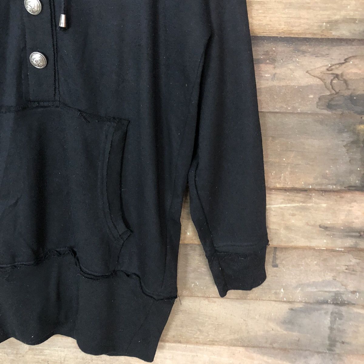 Scully DL Japan big Skulls Black Hoodie sweatshirt lgb #013B Size US M / EU 48-50 / 2 - 9 Thumbnail