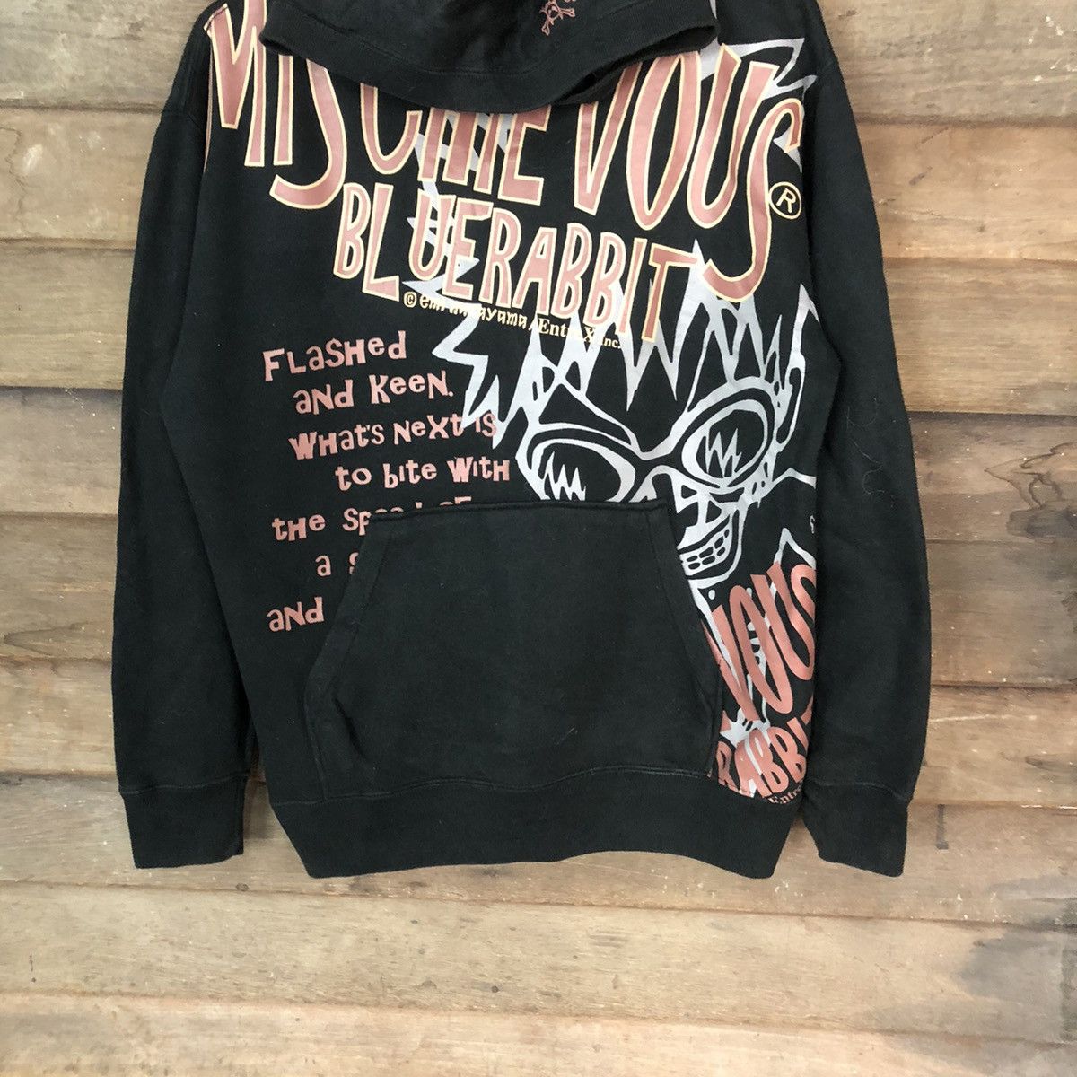 Japanese Brand DL Mischievous punk like if6was9 lgb Hoodie sweatshirt #002B Size US M / EU 48-50 / 2 - 3 Thumbnail