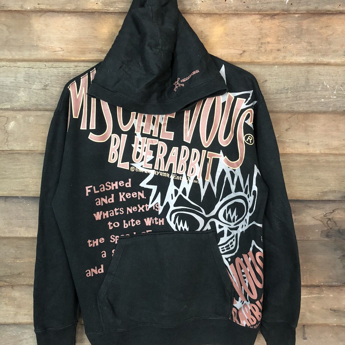 Japanese Brand DL Mischievous punk like if6was9 lgb Hoodie sweatshirt #002B Size US M / EU 48-50 / 2 - 6 Thumbnail