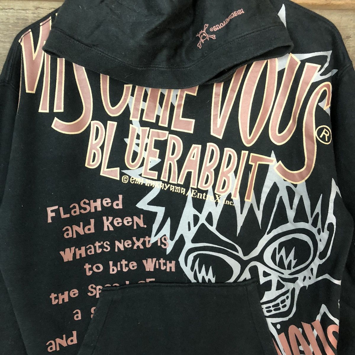 Japanese Brand DL Mischievous punk like if6was9 lgb Hoodie sweatshirt #002B Size US M / EU 48-50 / 2 - 7 Thumbnail