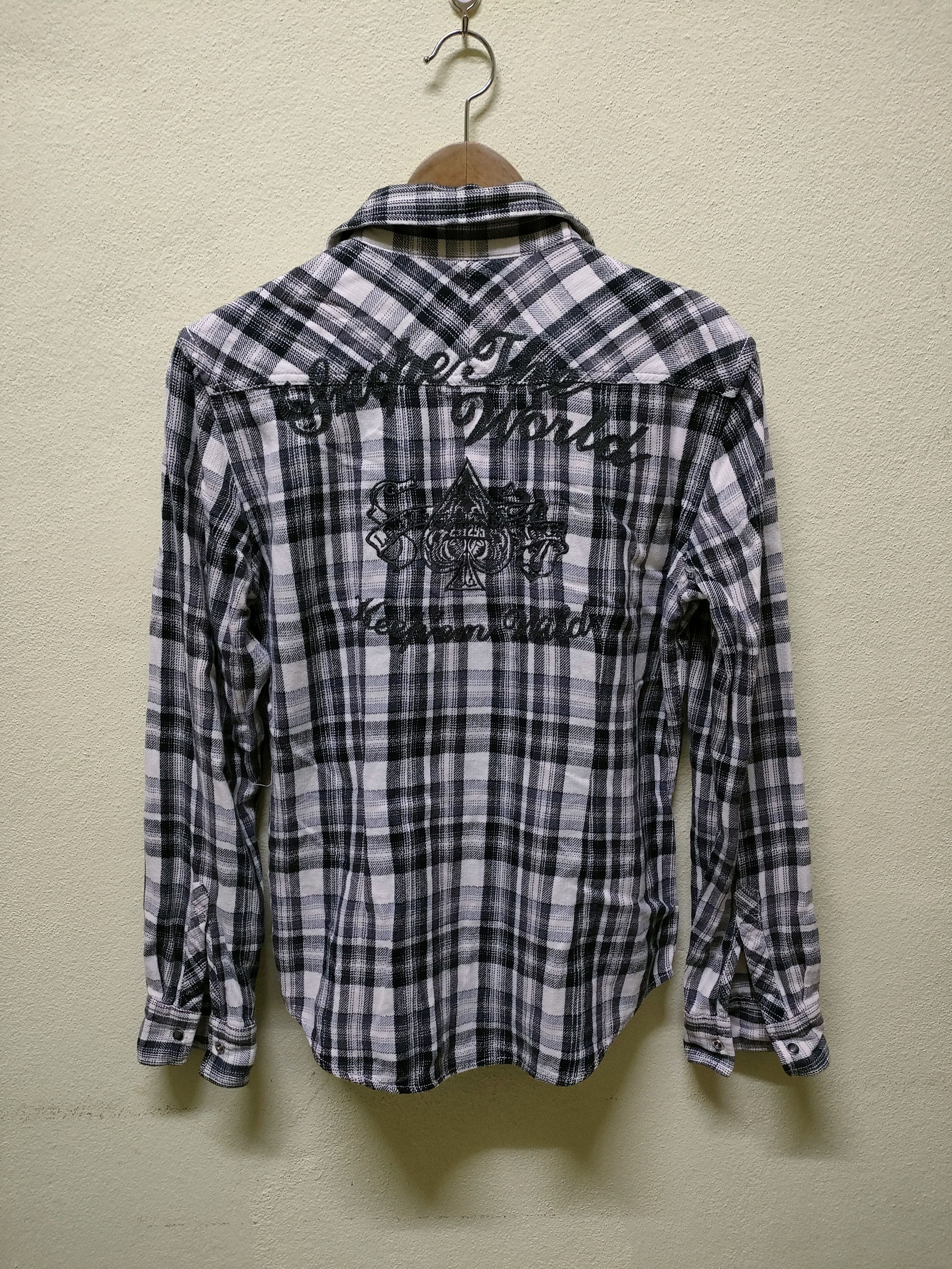 Japanese Brand × Vintage 💥 Best Offer 💥291295-Homme Embroidered Western Shirt Size US M / EU 48-50 / 2 - 3 Thumbnail