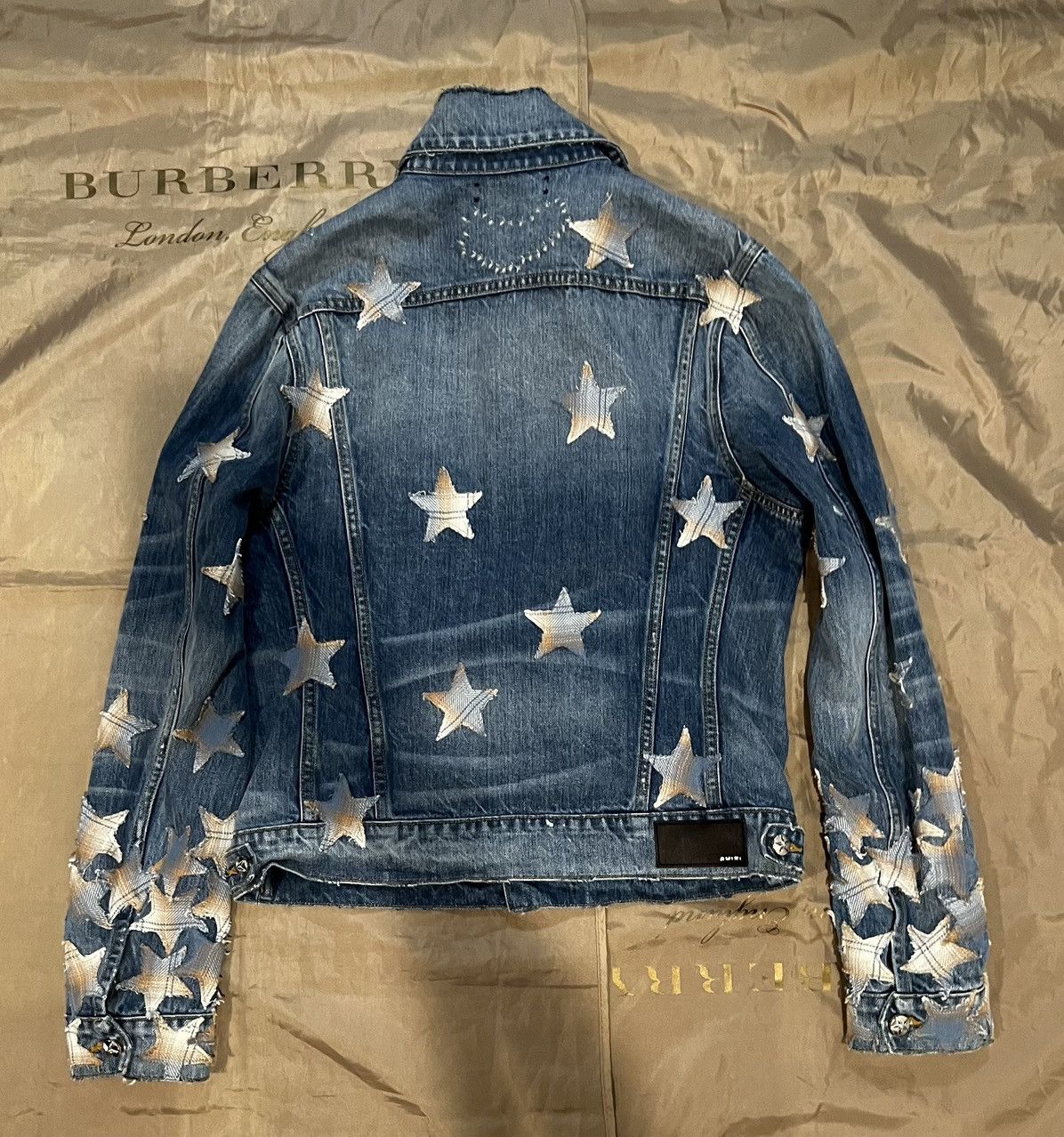 Amiri Amiri Chemist Denim Trucker Jacket size M Size US M / EU 48-50 / 2 - 7 Thumbnail