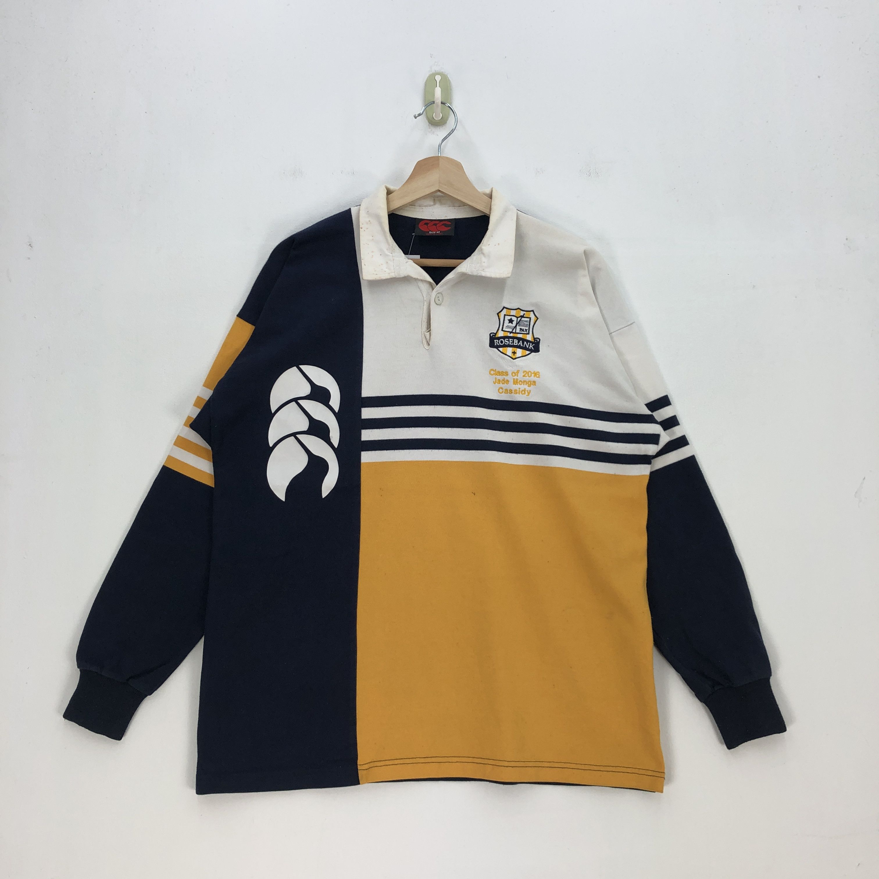 Canterbury of New Zealand Vintage Canterburry T Shirt Monga Rugby Sportswear 56789 Size US L / EU 52-54 / 3 - 1 Thumbnail