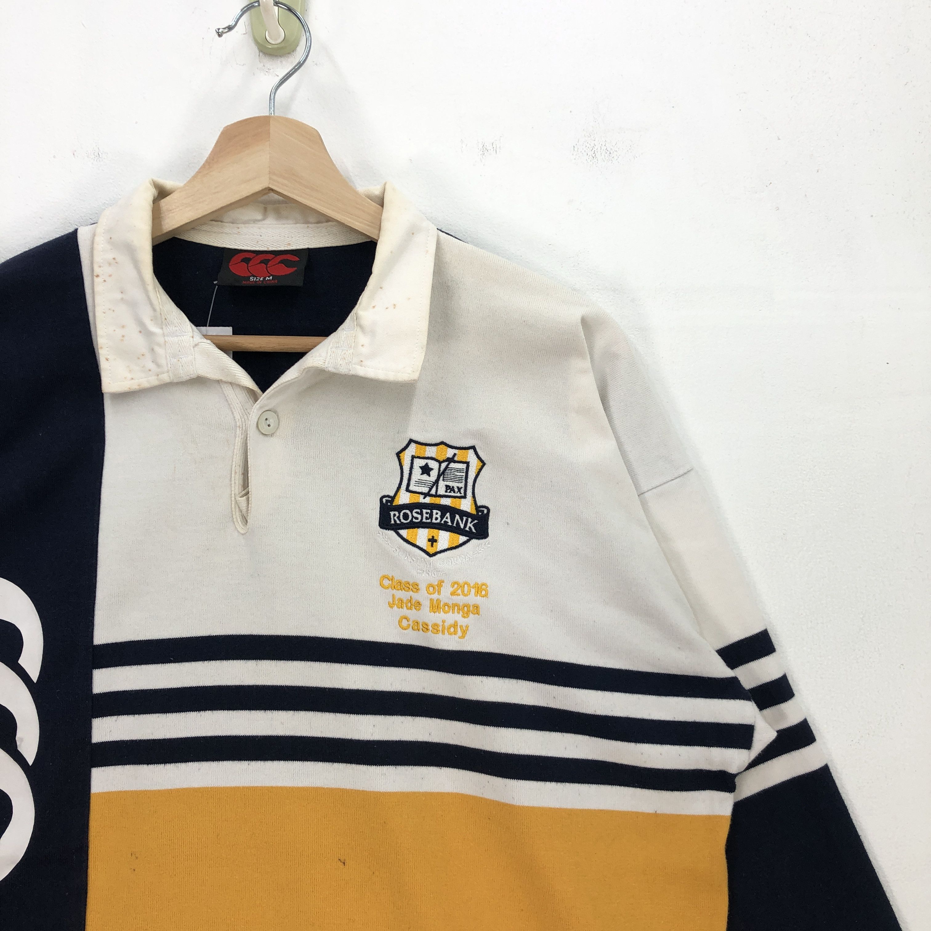 Canterbury of New Zealand Vintage Canterburry T Shirt Monga Rugby Sportswear 56789 Size US L / EU 52-54 / 3 - 5 Thumbnail
