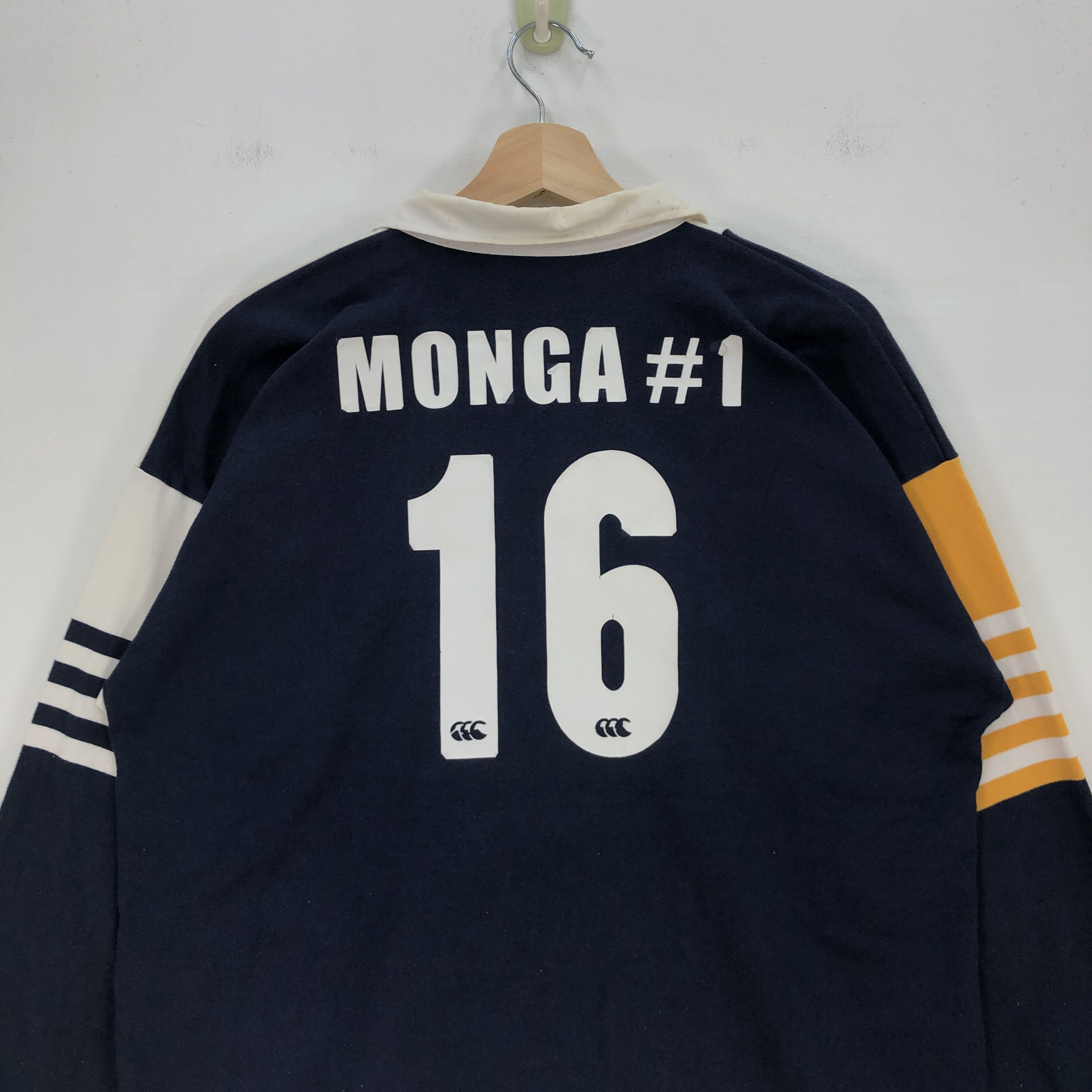 Canterbury of New Zealand Vintage Canterburry T Shirt Monga Rugby Sportswear 56789 Size US L / EU 52-54 / 3 - 4 Thumbnail