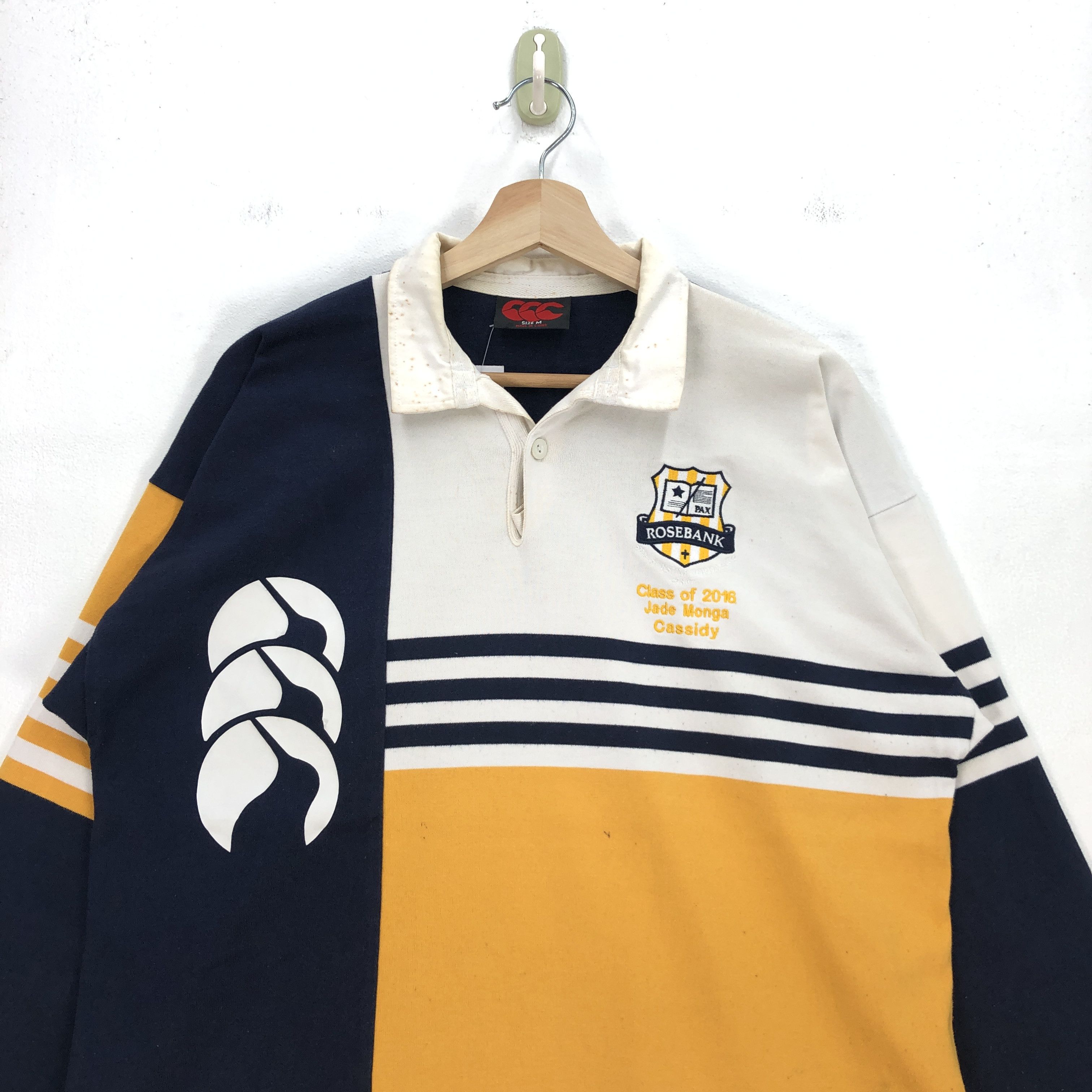 Canterbury of New Zealand Vintage Canterburry T Shirt Monga Rugby Sportswear 56789 Size US L / EU 52-54 / 3 - 3 Thumbnail