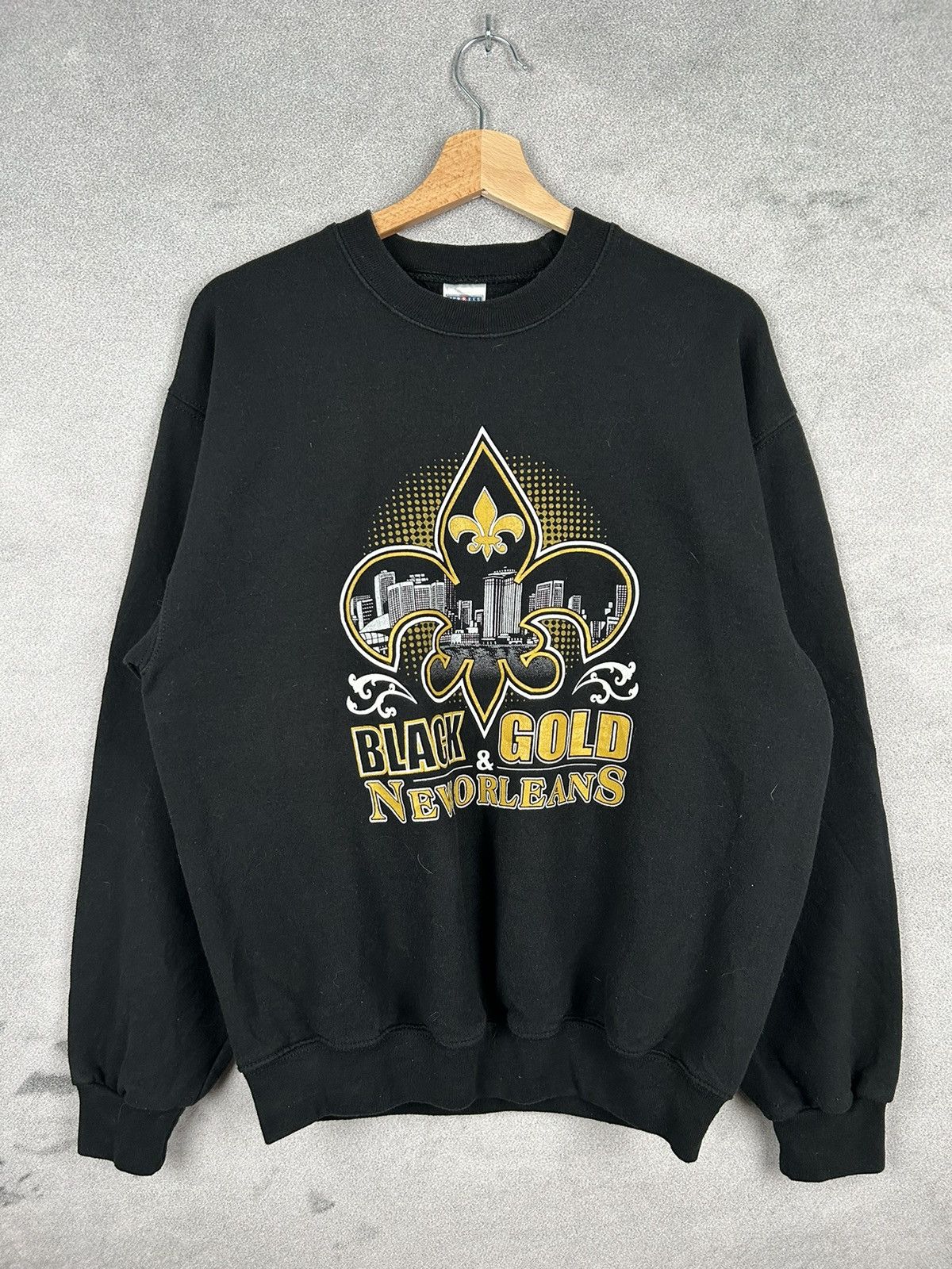 NFL Vintage NFL New Orleans Saints Super Bowl Retro Crewneck Size US M / EU 48-50 / 2 - 1 Thumbnail